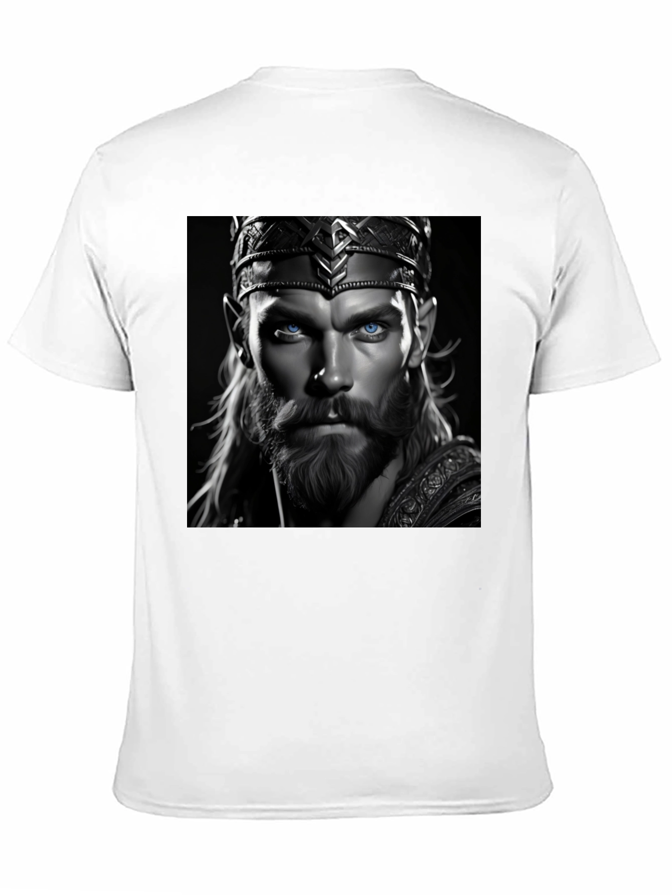 King Portrait Graphic Tee - Black