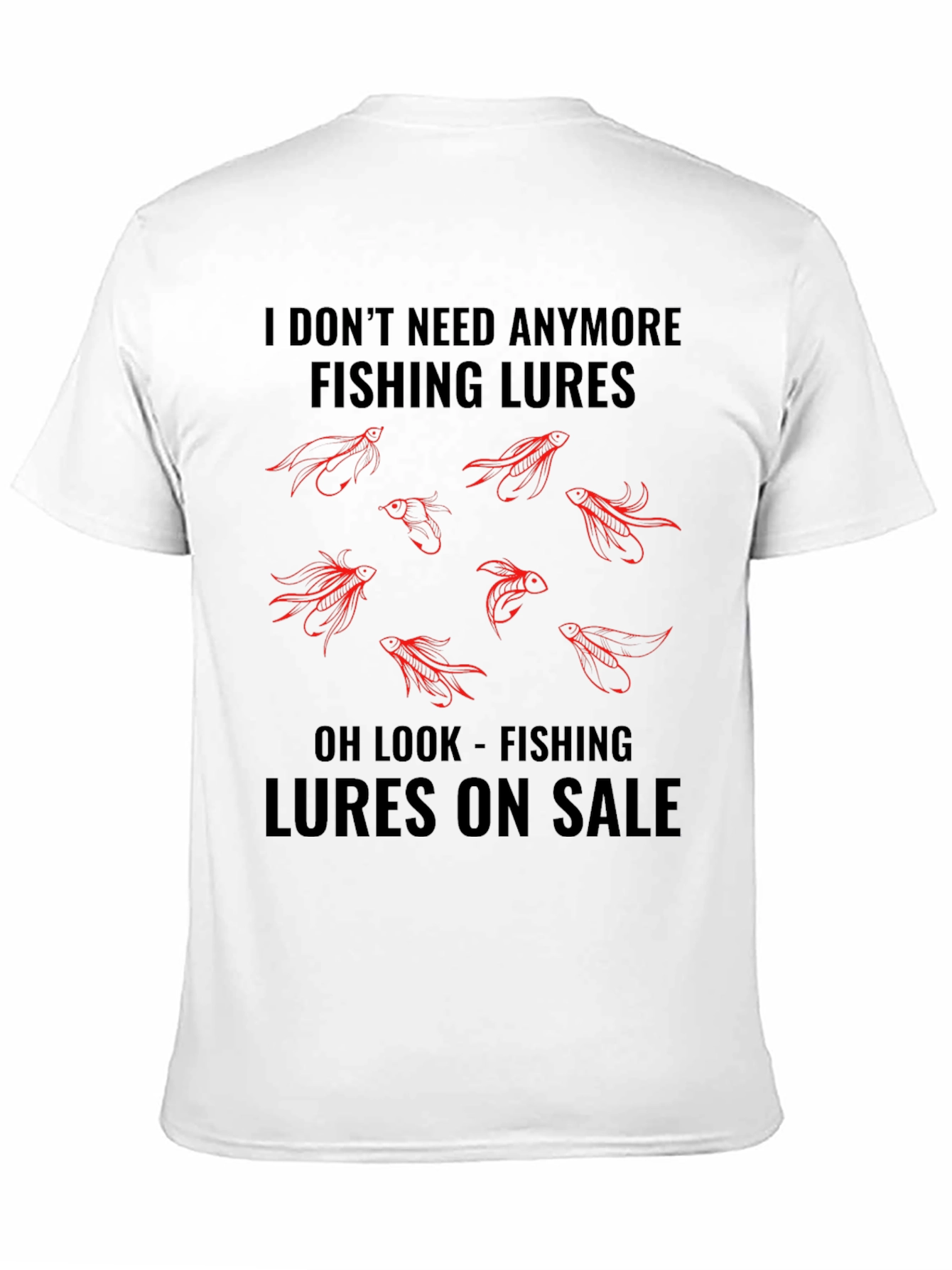 Fishing Lures Graphic Tee - Anglers Humor