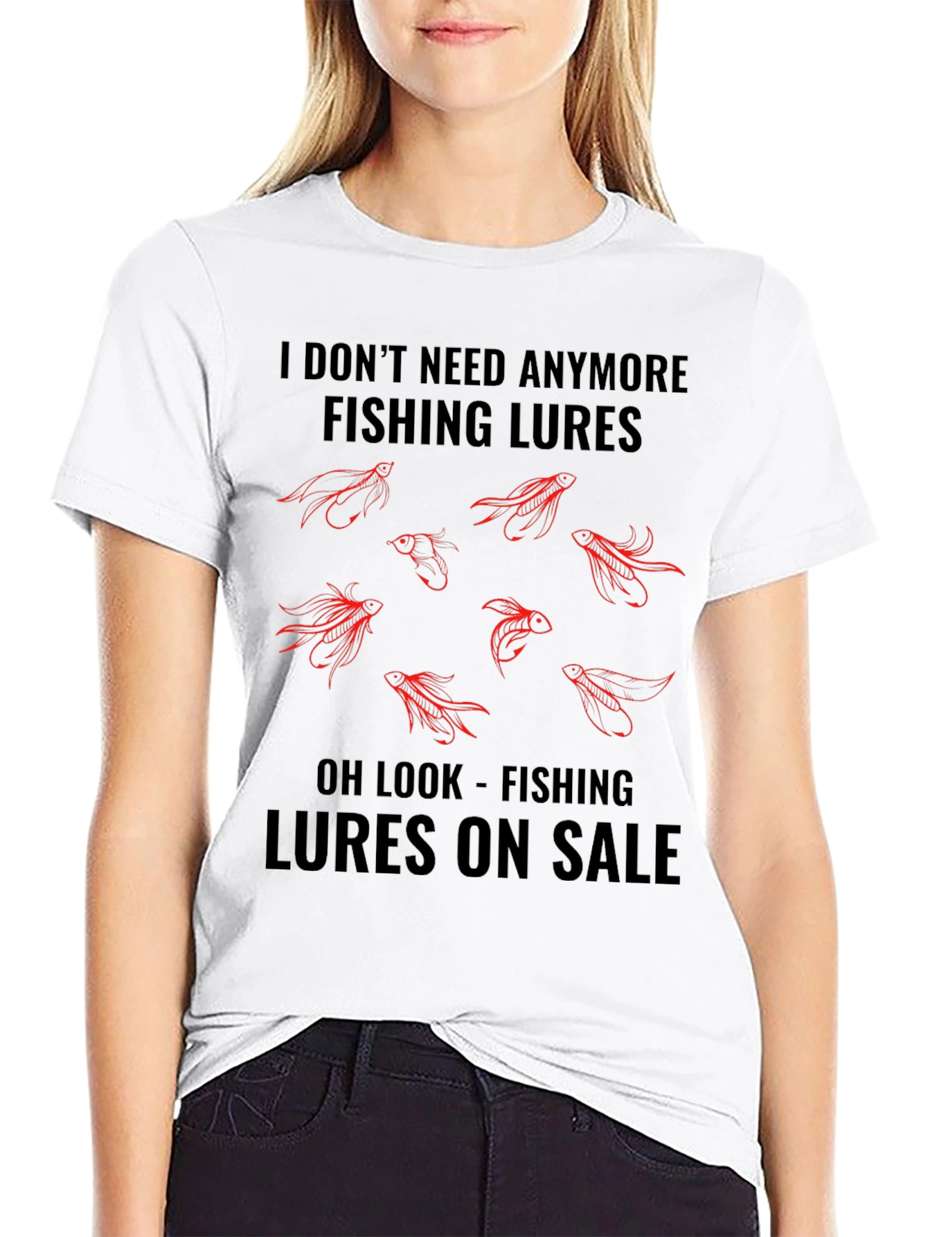Fishing Lures Graphic Tee - Anglers Humor
