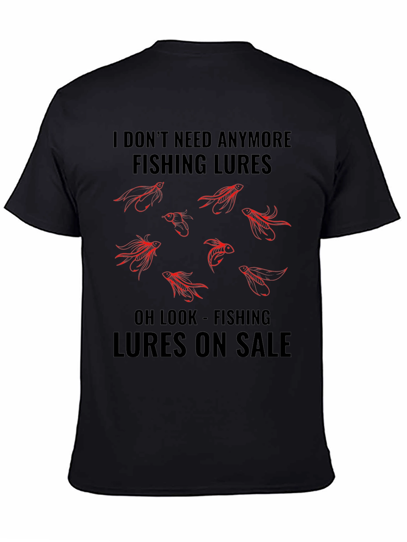 Fishing Lures Graphic Tee - Anglers Humor