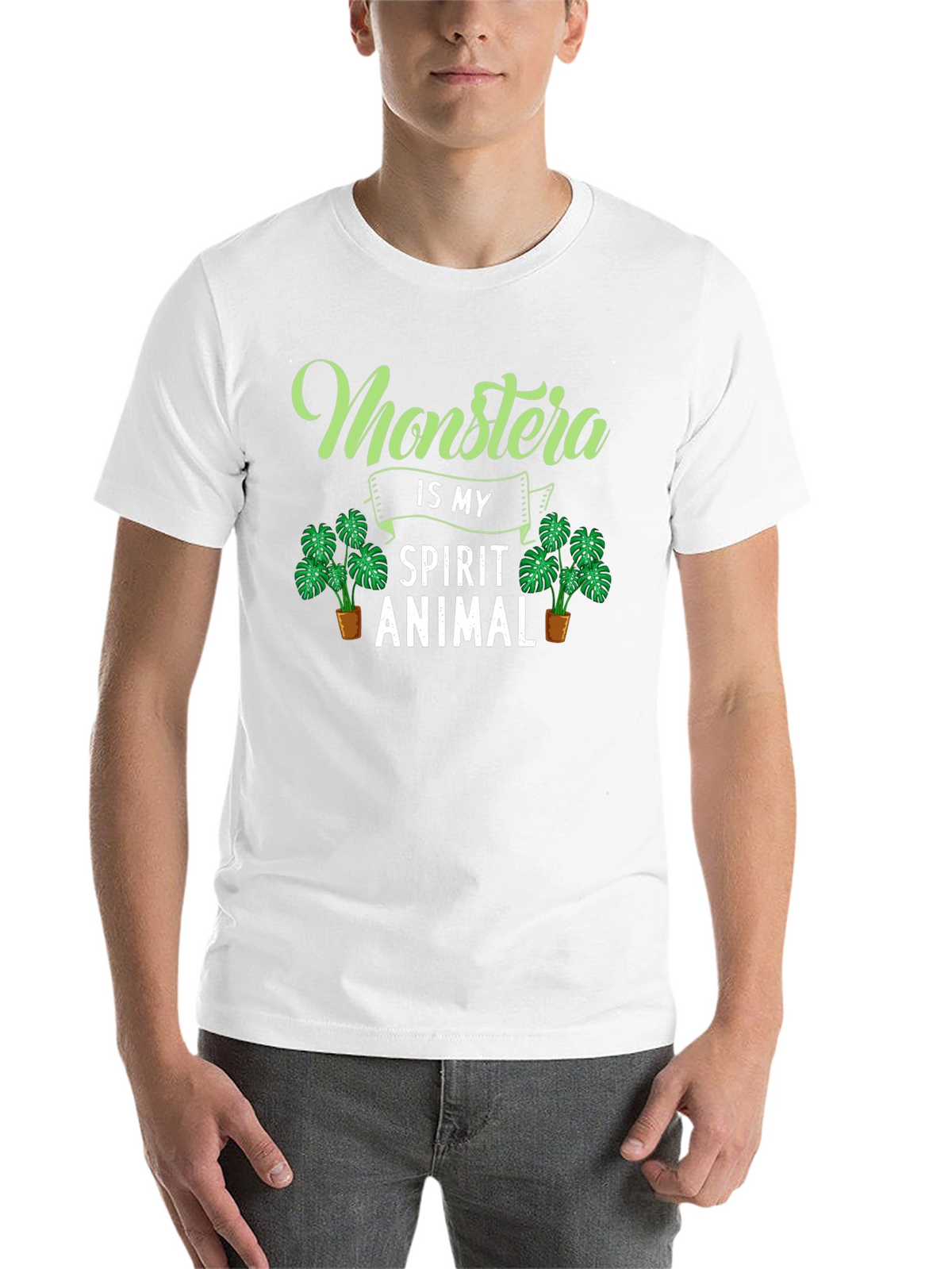 Monstera Spirit Animal Graphic Tee