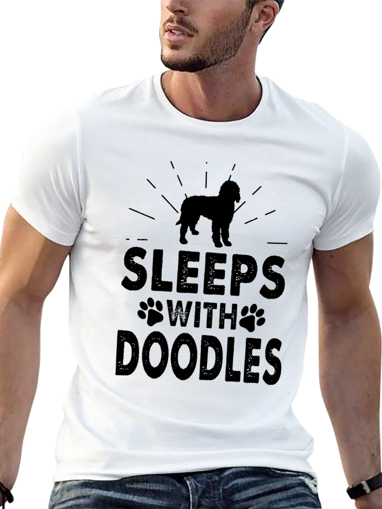 Sleeps with Doodles Graphic Tee