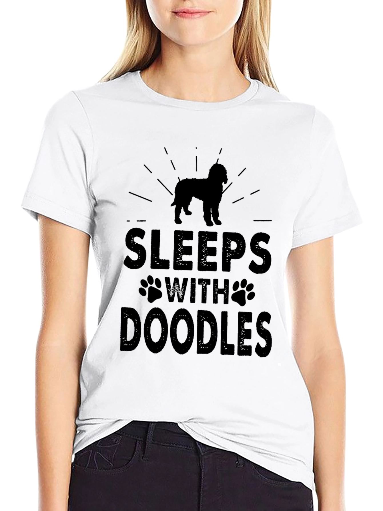 Sleeps with Doodles Graphic Tee