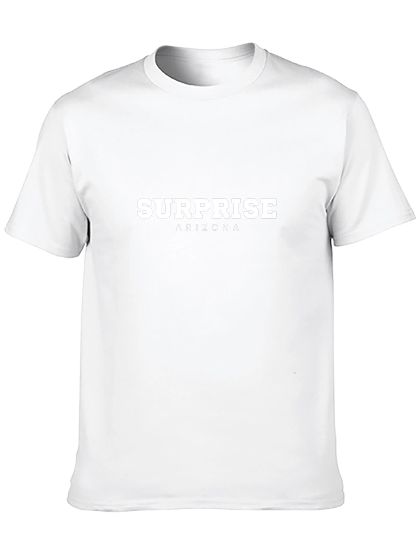 Surprise Arizona Graphic Tee - Black Cotton T-Shirt