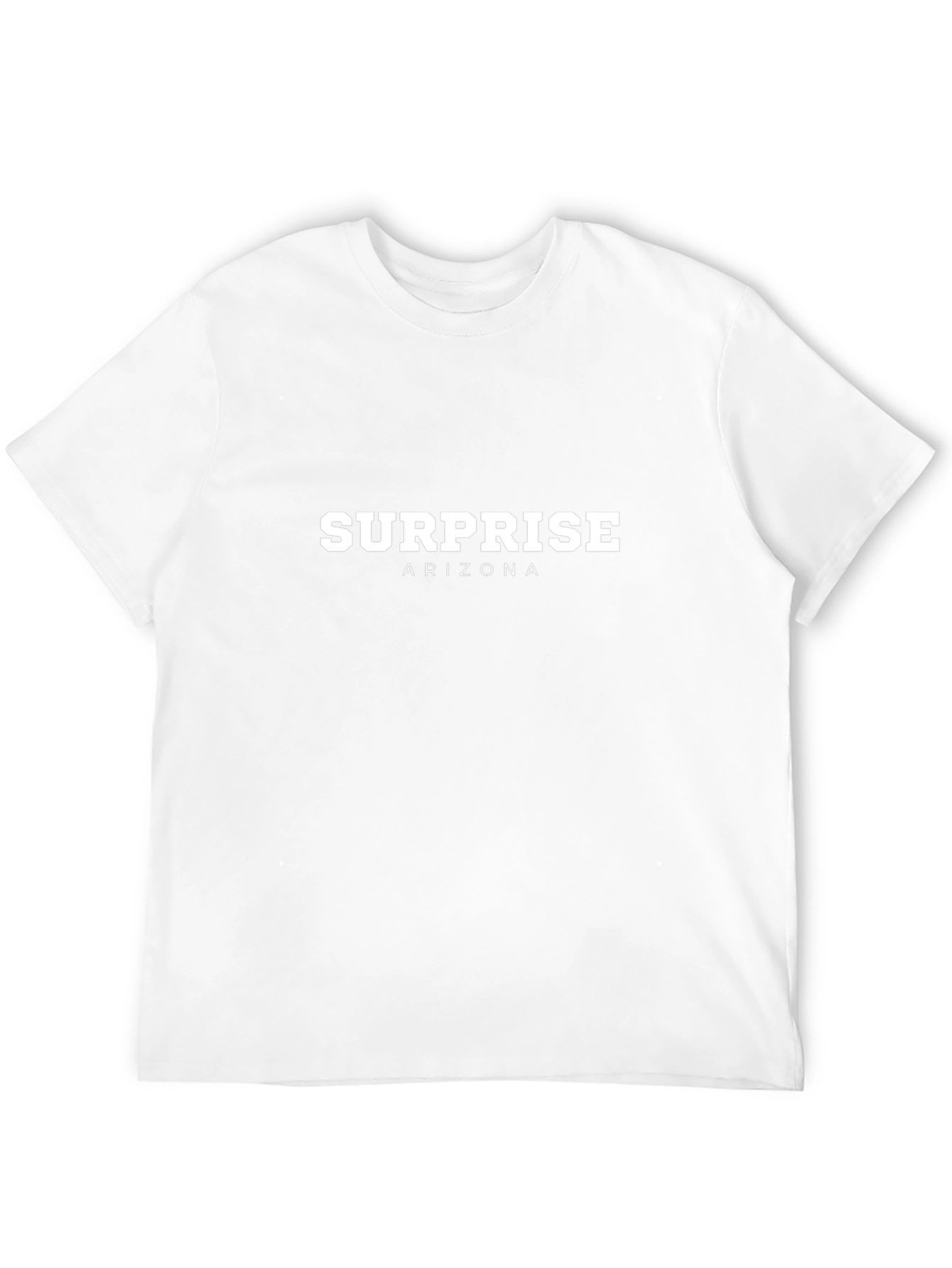 Surprise Arizona Graphic Tee - Black Cotton T-Shirt
