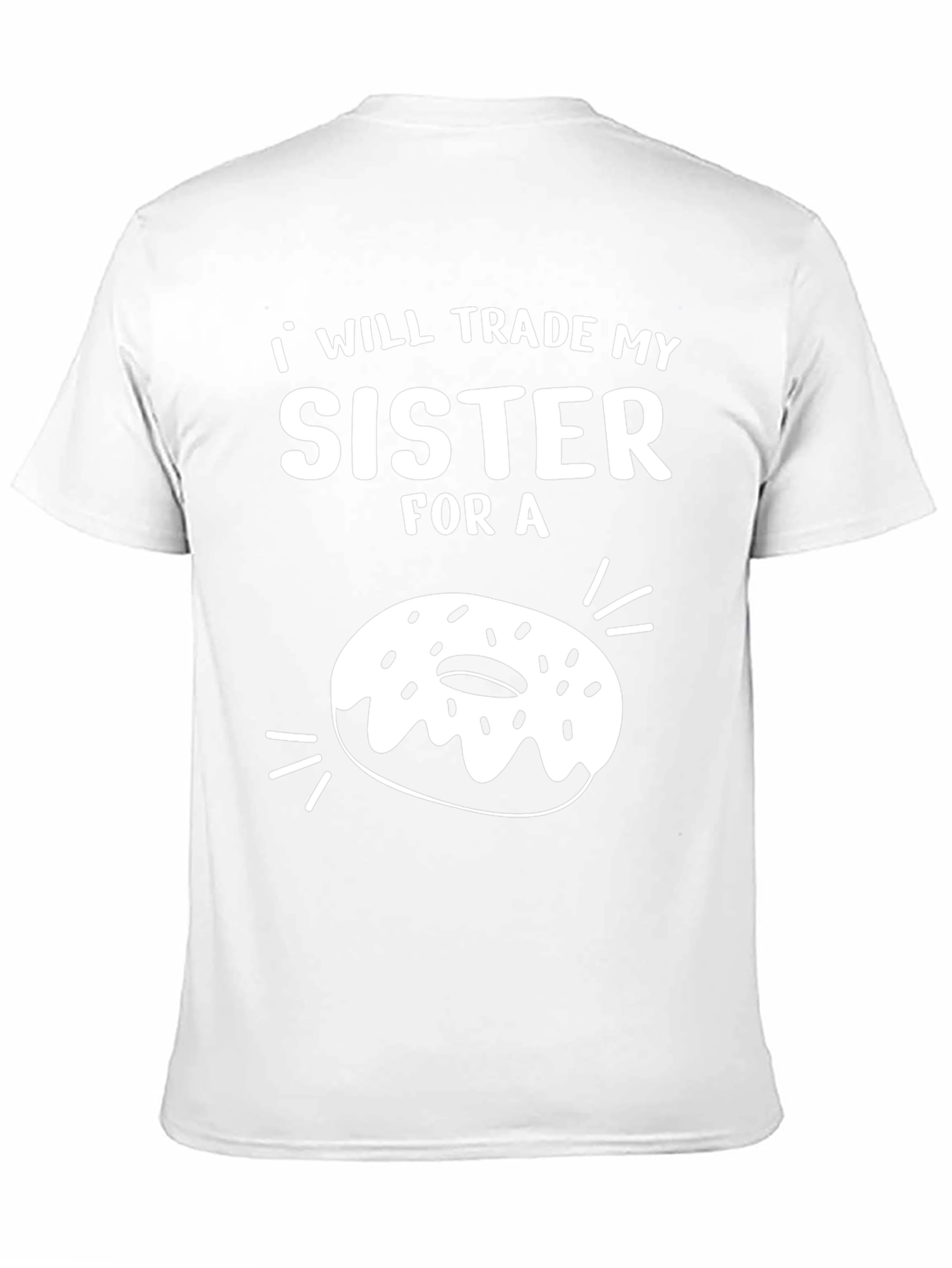 Sister Trade Funny Donut Graphic Tee