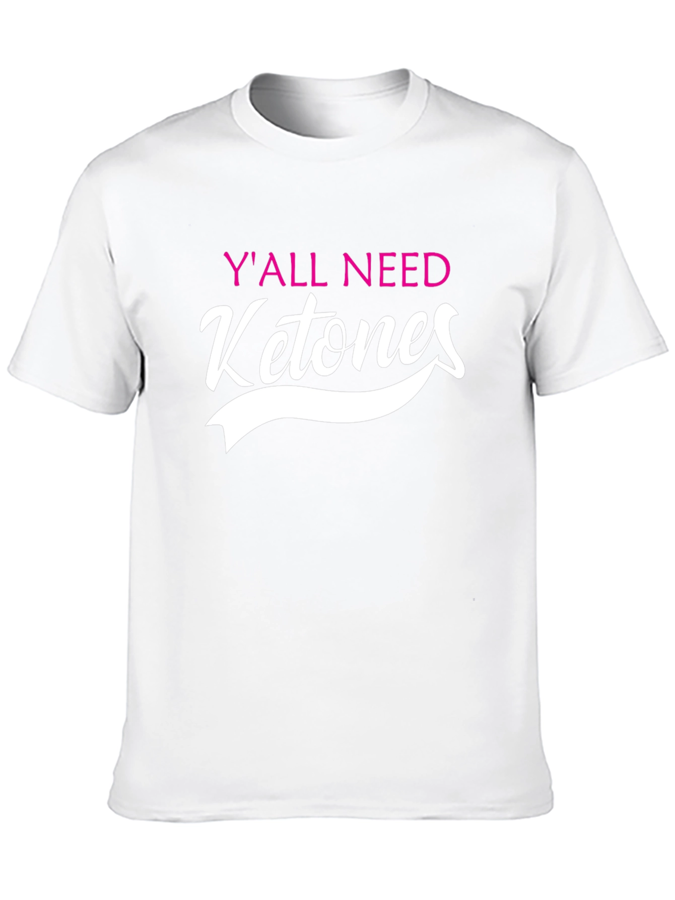Yall Need Ketones Black Graphic Tee