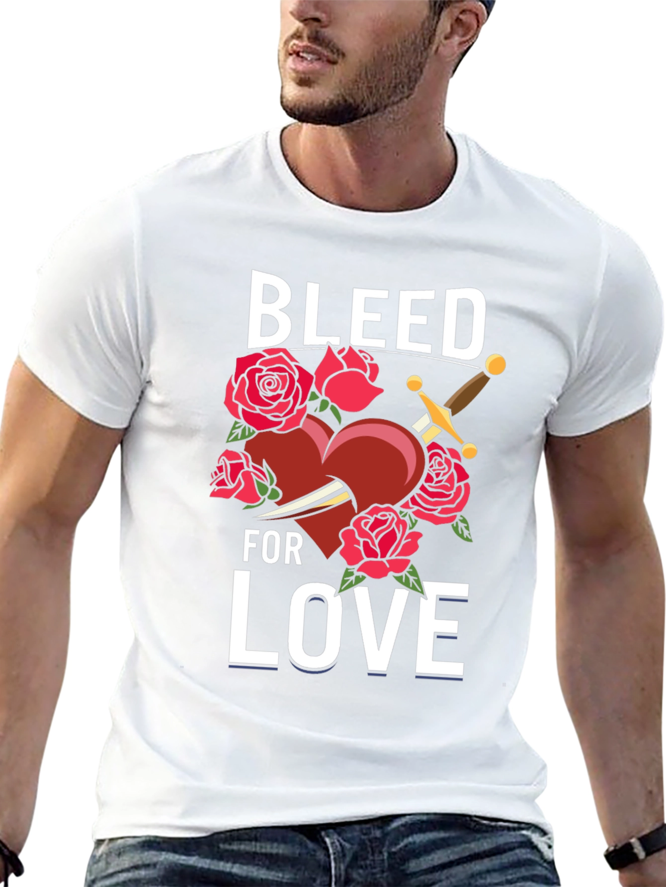 Bleed For Love Graphic T-Shirt