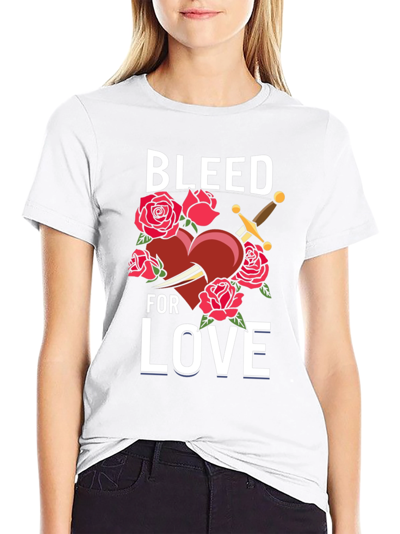 Bleed For Love Graphic T-Shirt