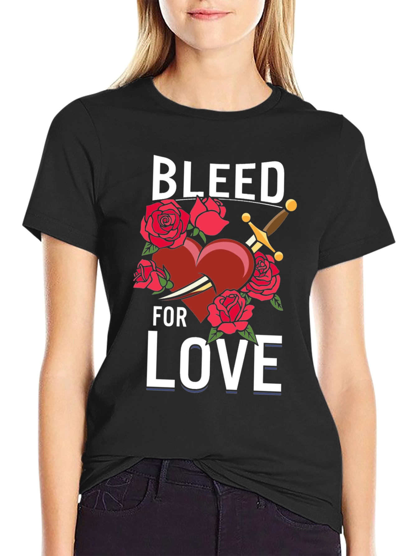Bleed For Love Graphic T-Shirt