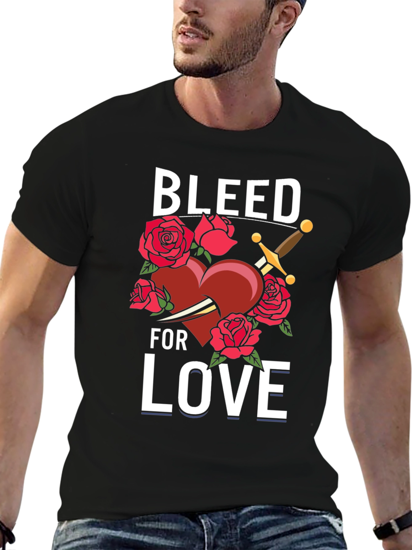 Bleed For Love Graphic T-Shirt