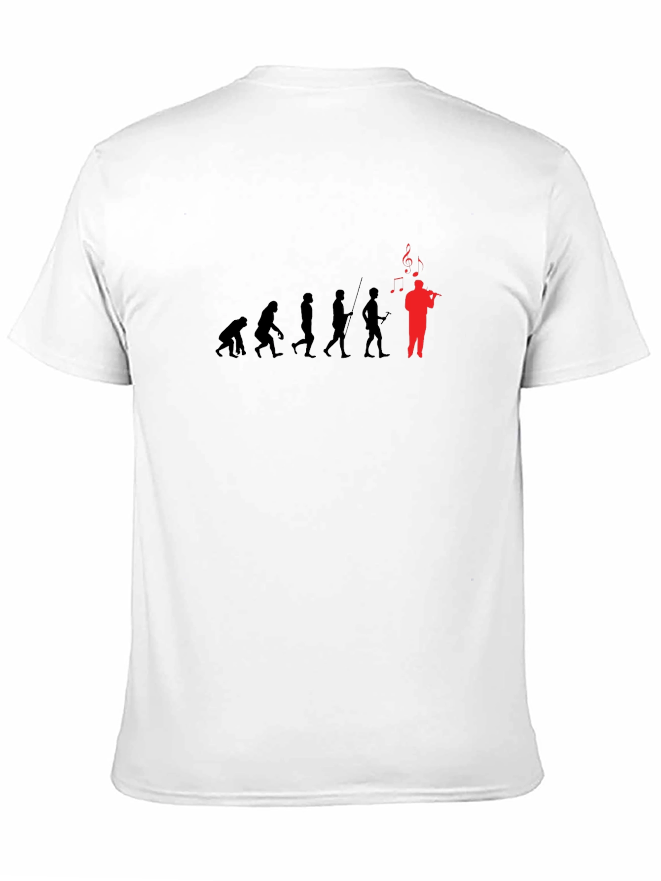 Evolution of a Musician T-Shirt