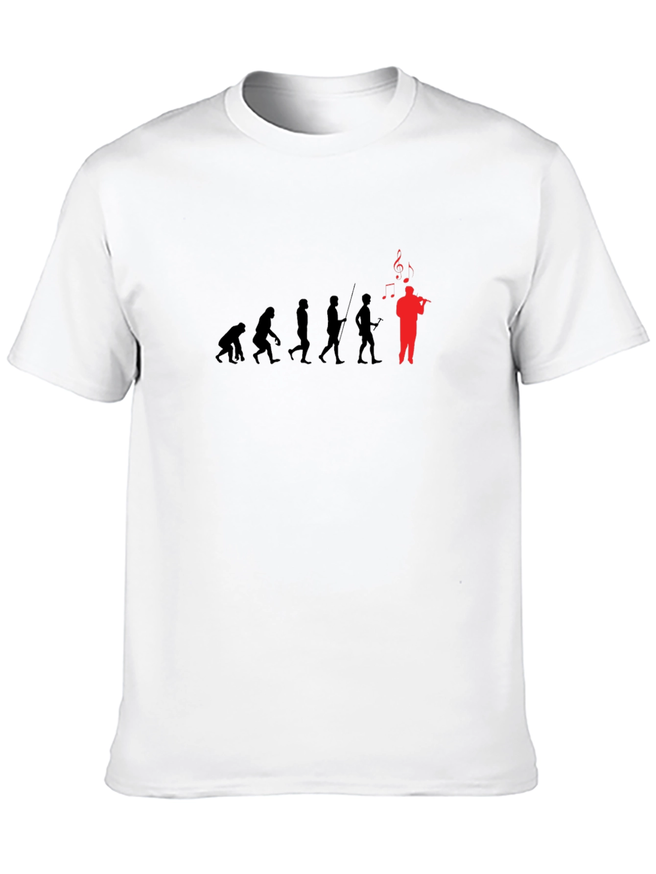 Evolution of a Musician T-Shirt