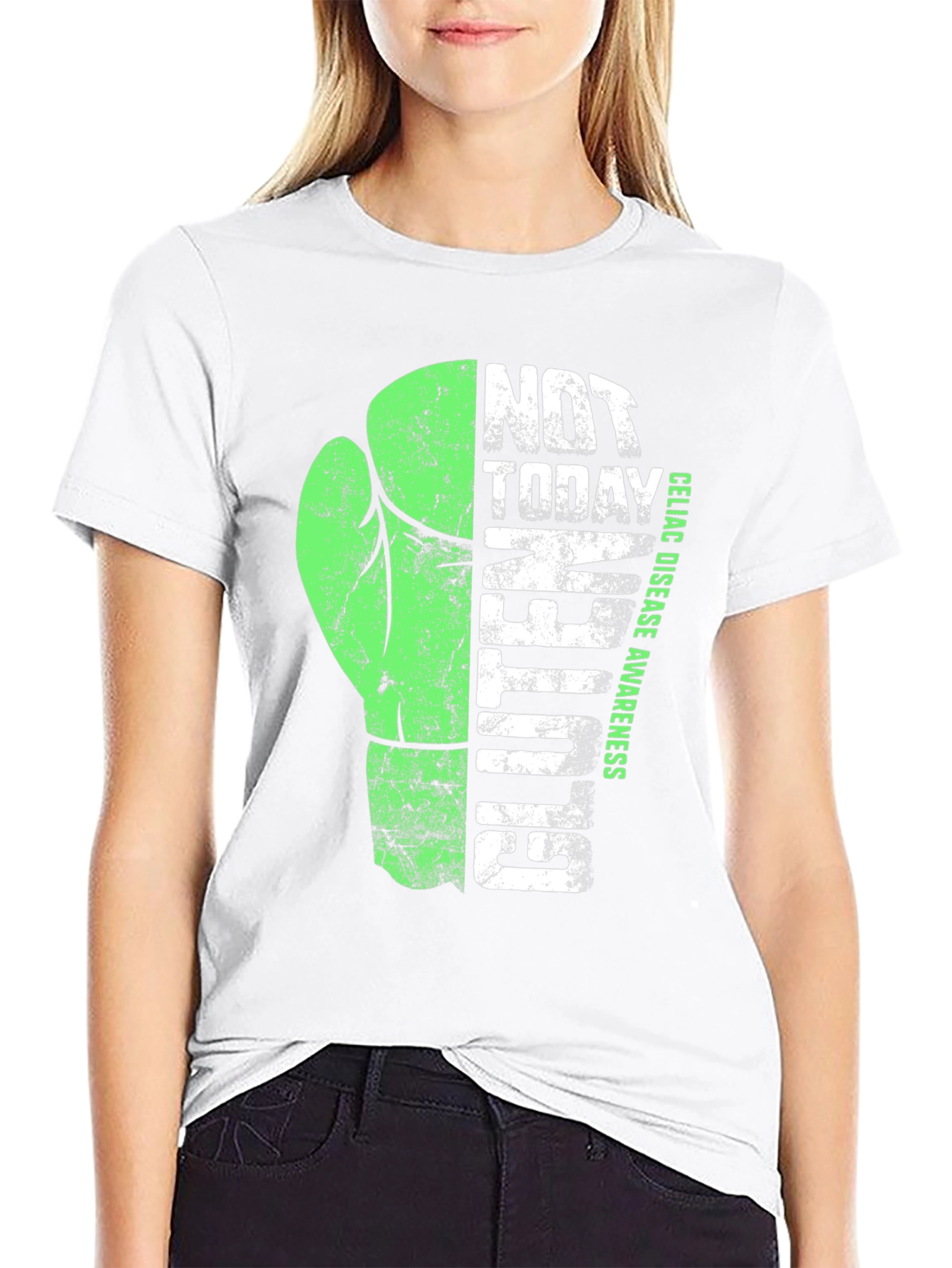 Not Today Gluten Awareness Graphic T-Shirt