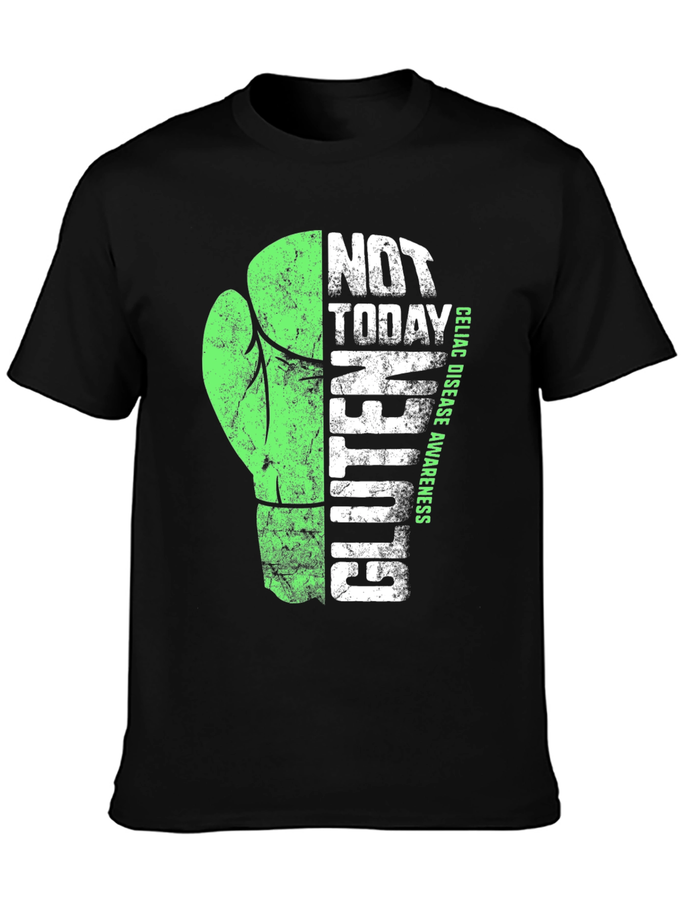 Not Today Gluten Awareness Graphic T-Shirt