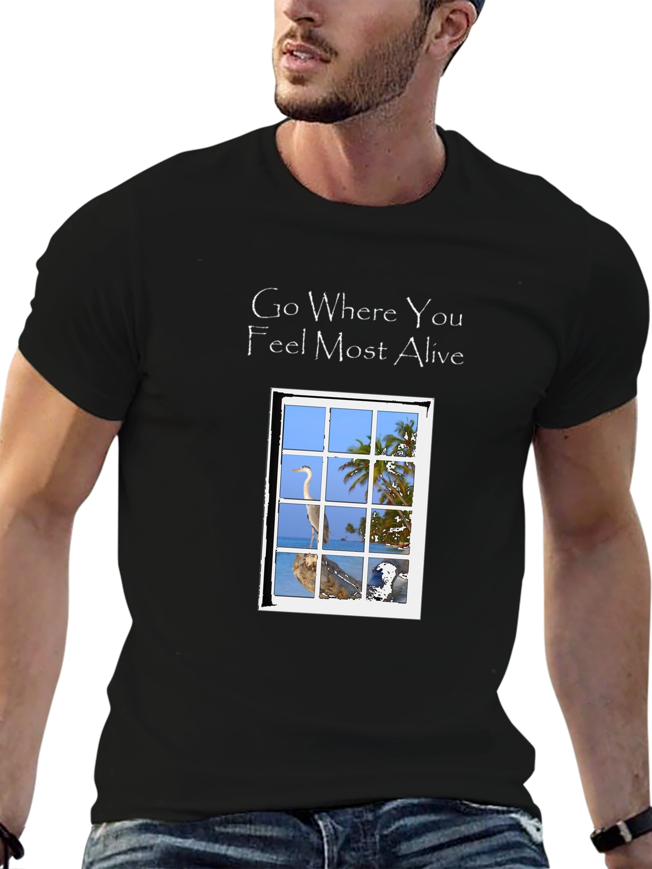 Nature Window View T-Shirt