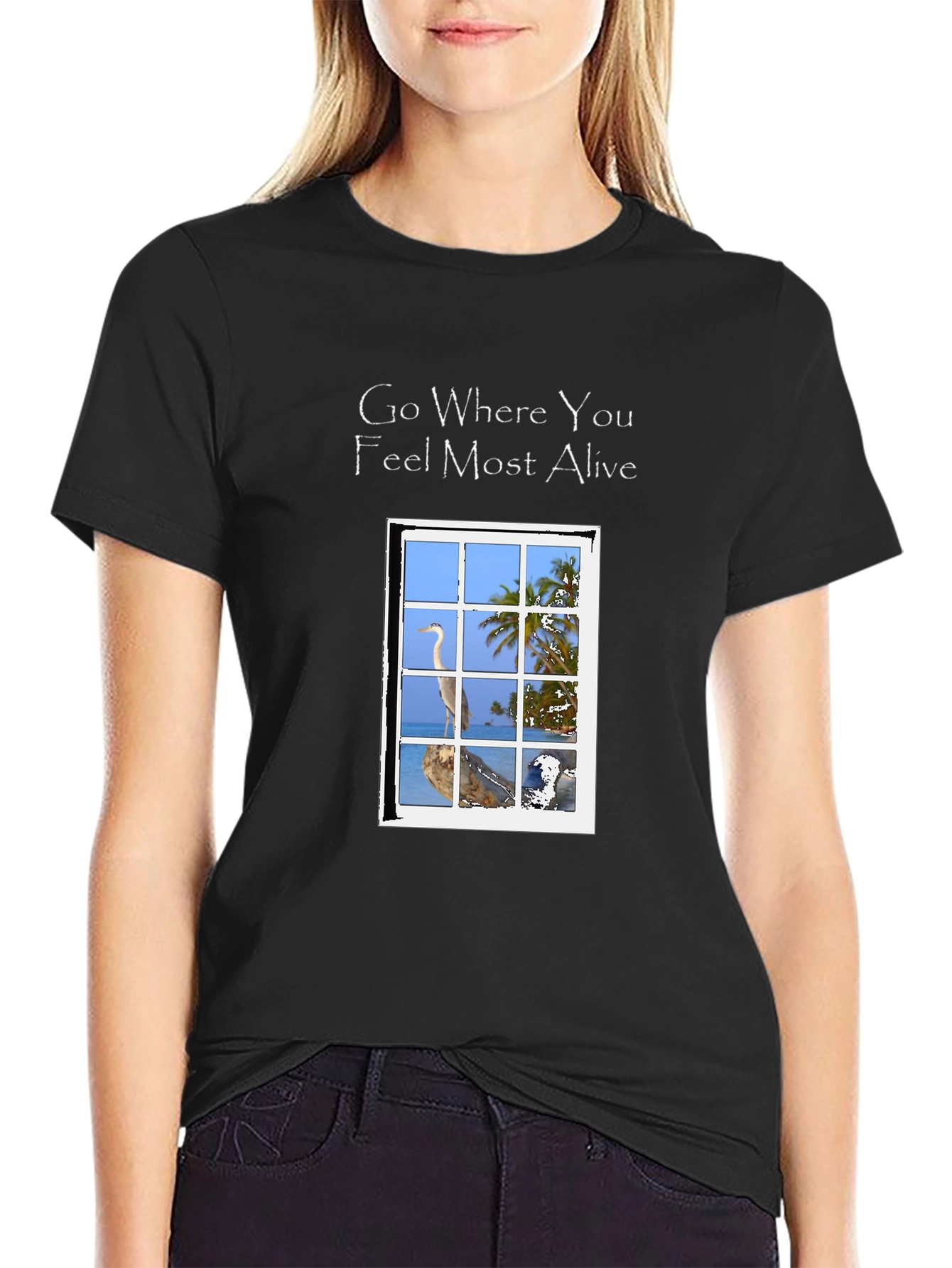 Nature Window View T-Shirt