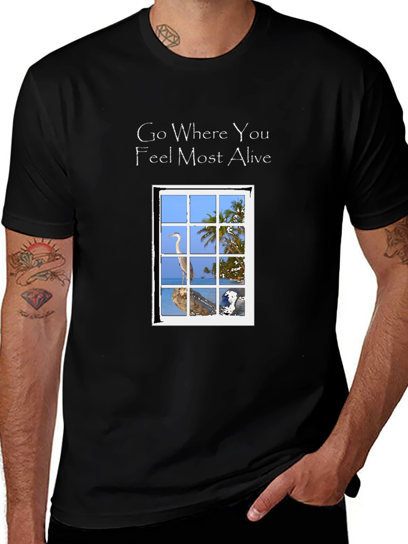 Nature Window View T-Shirt
