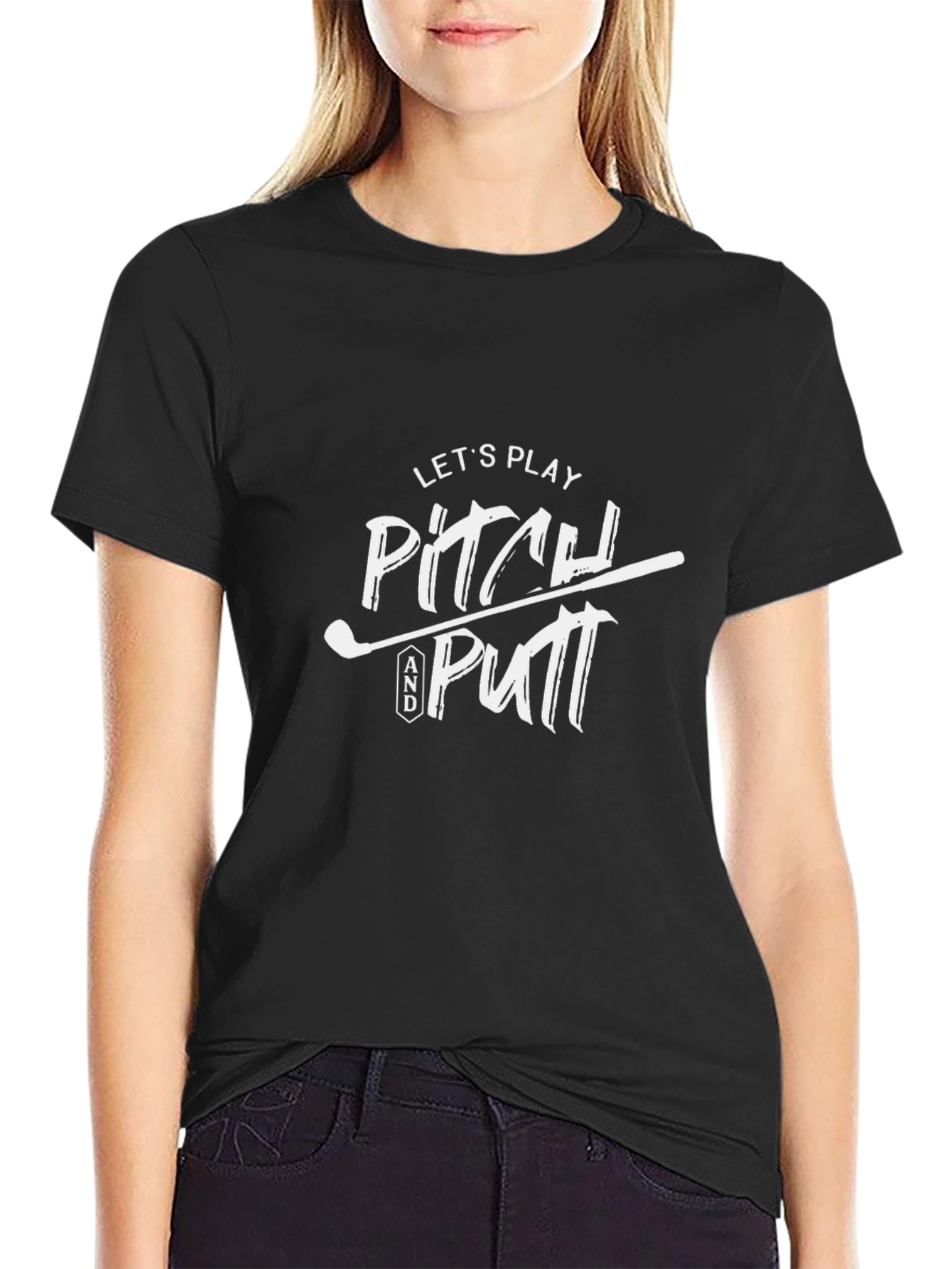 Pitch & Putt Golf T-Shirt - Lets Play