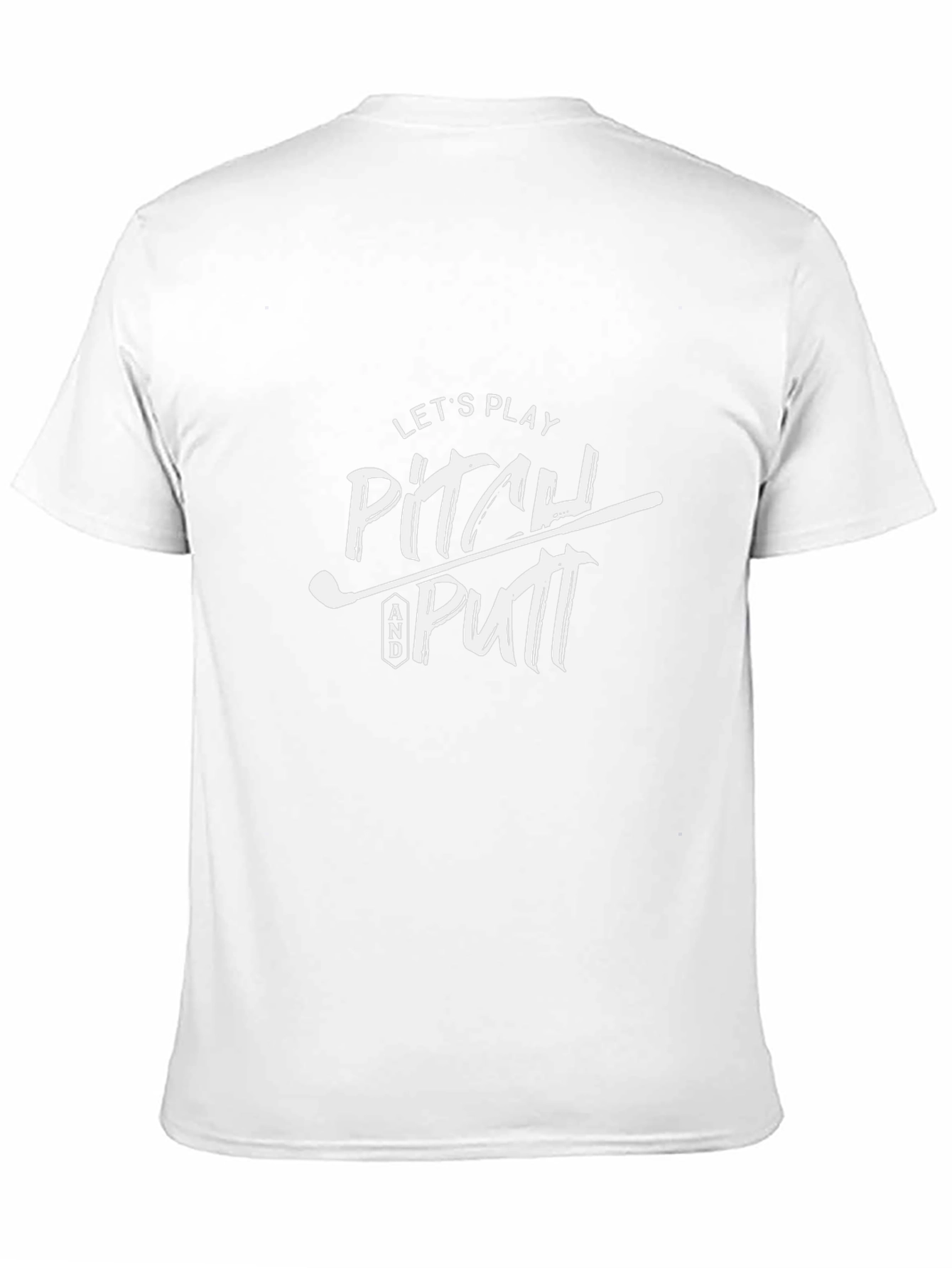 Pitch & Putt Golf T-Shirt - Lets Play
