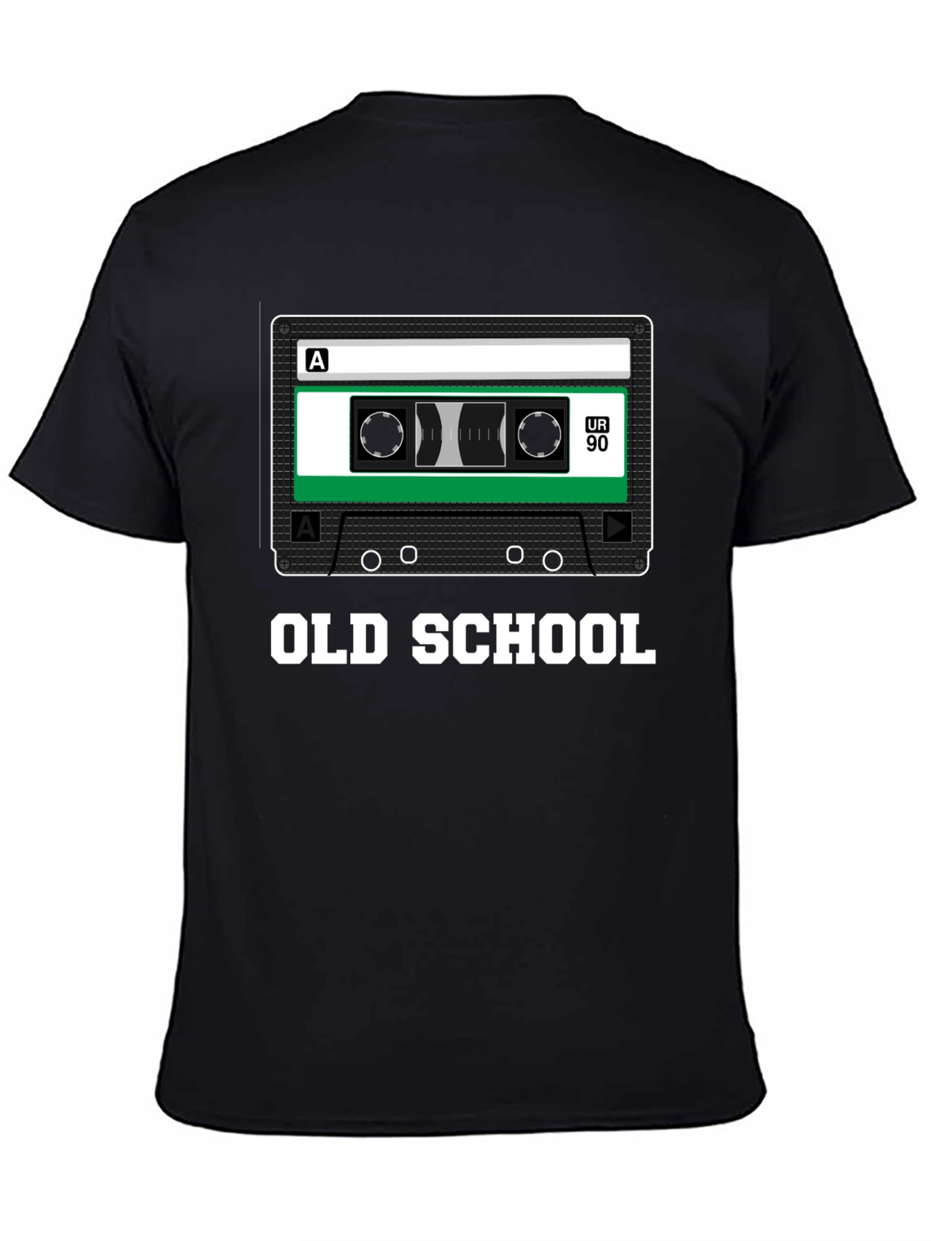 Old School Cassette Tape Graphic T-Shirt