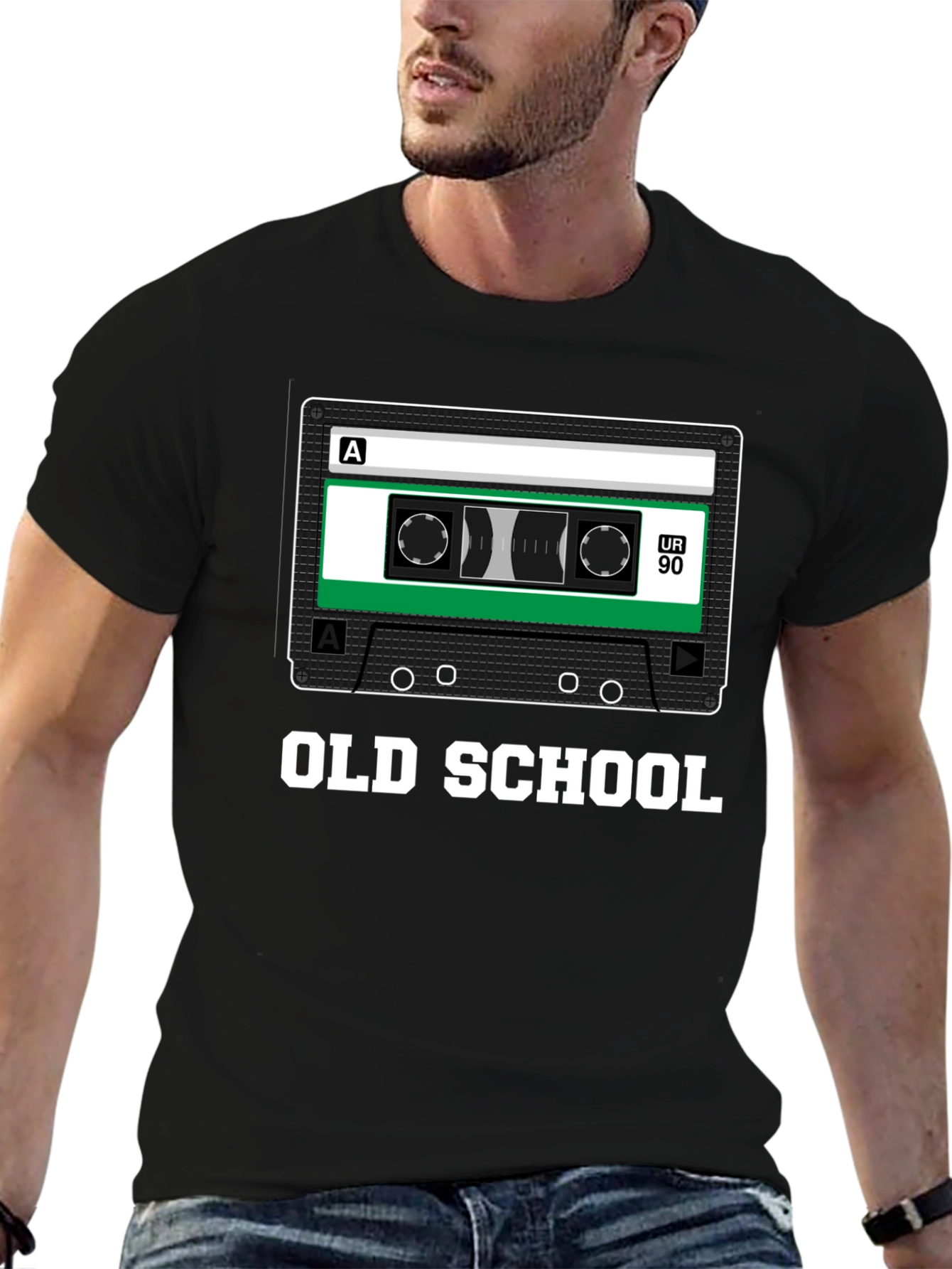Old School Cassette Tape Graphic T-Shirt
