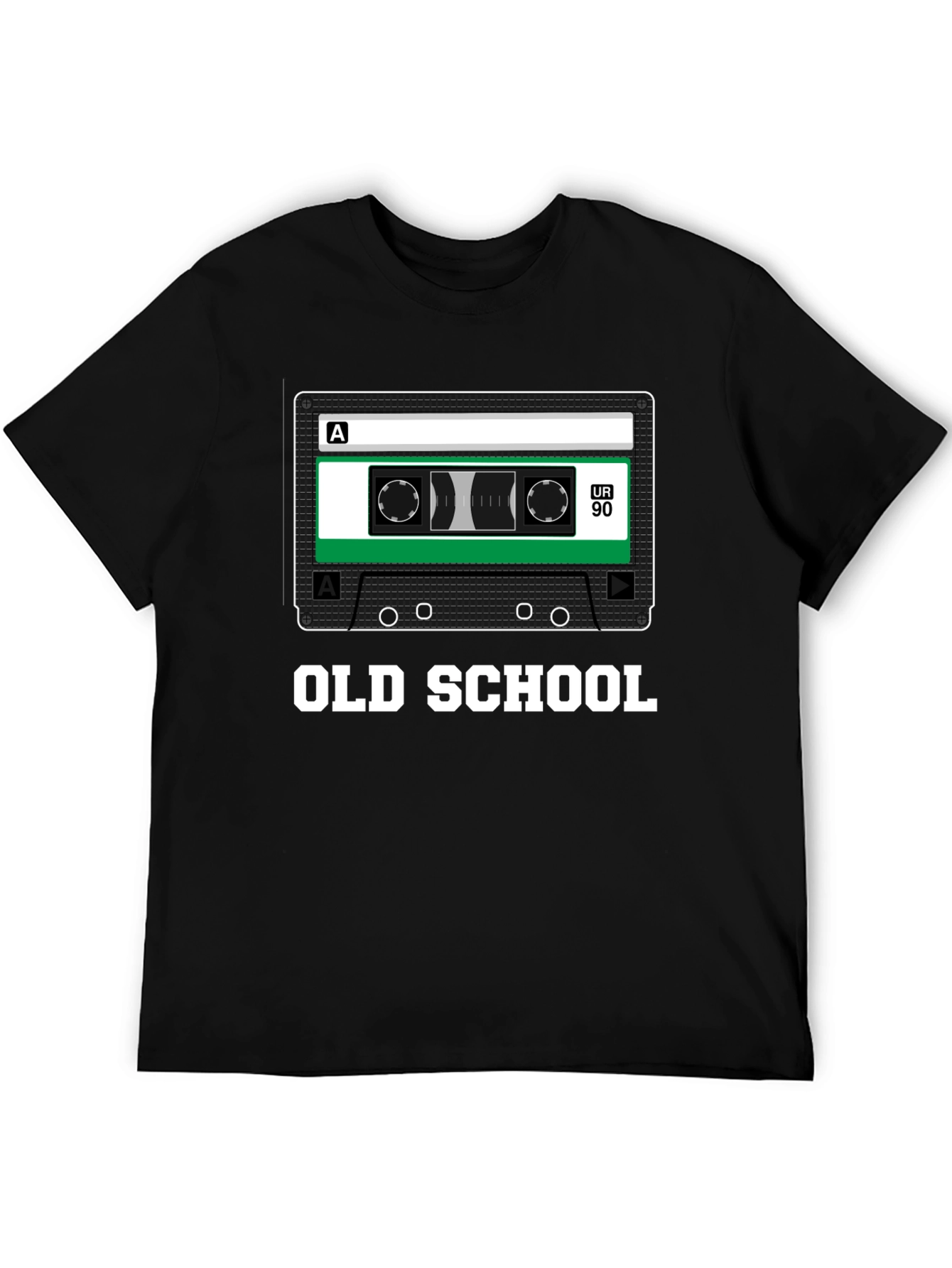 Old School Cassette Tape Graphic T-Shirt