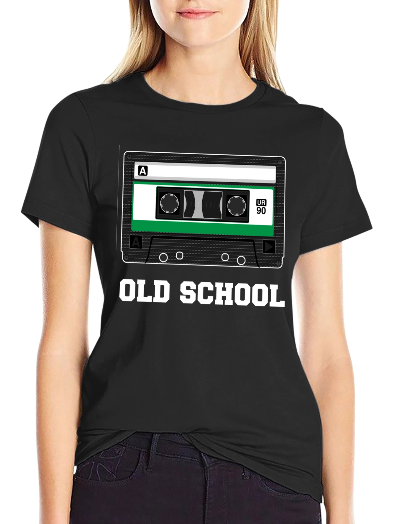 Old School Cassette Tape Graphic T-Shirt