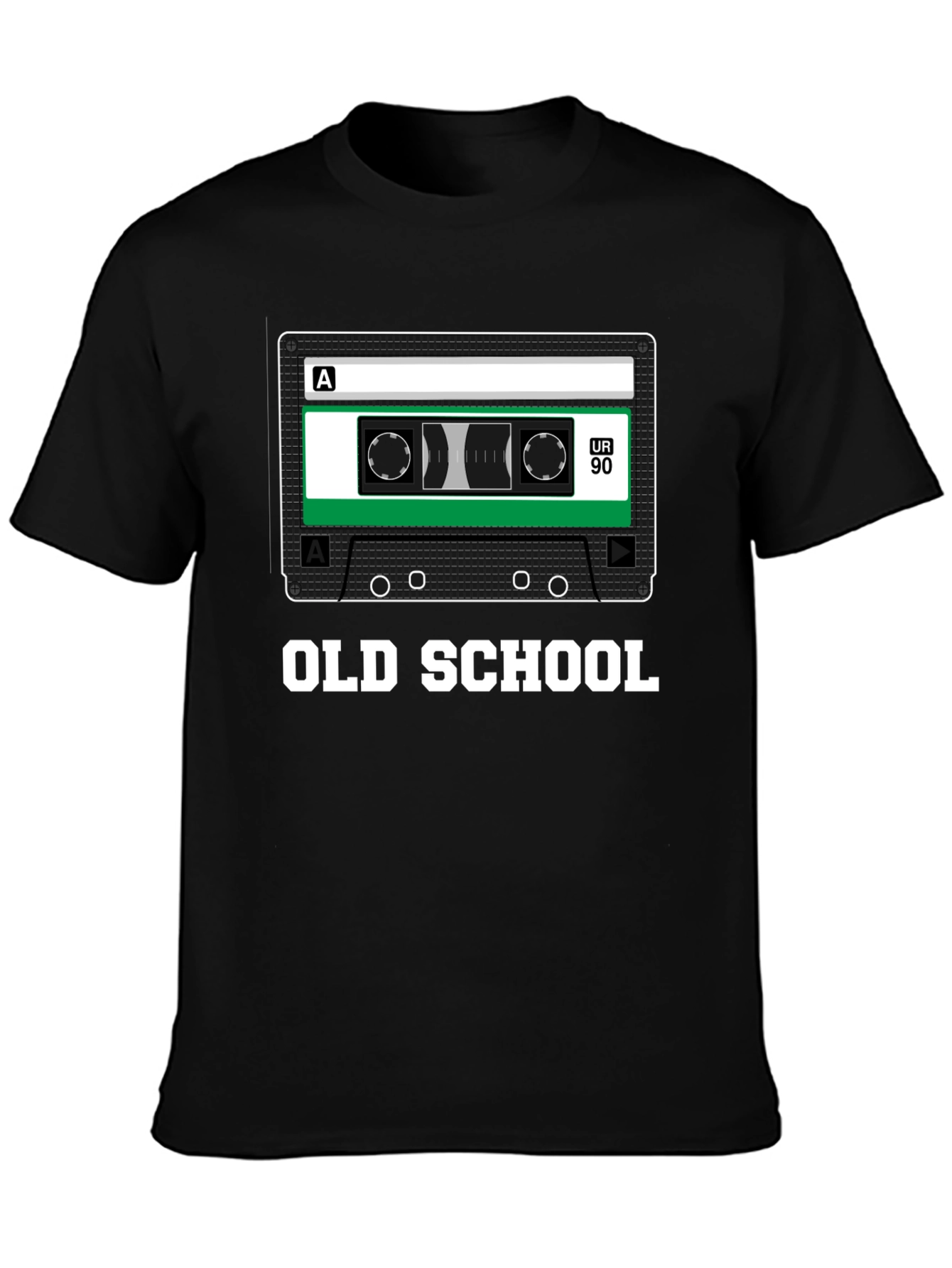 Old School Cassette Tape Graphic T-Shirt
