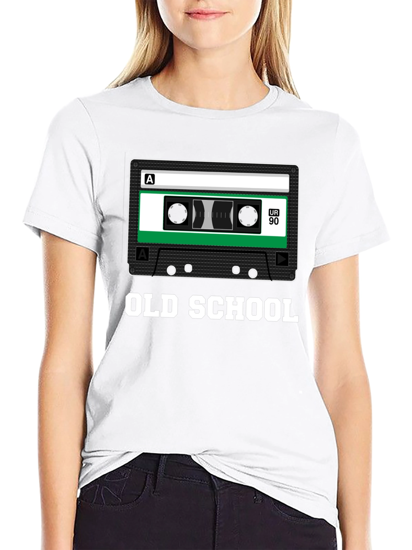Old School Cassette Tape Graphic T-Shirt