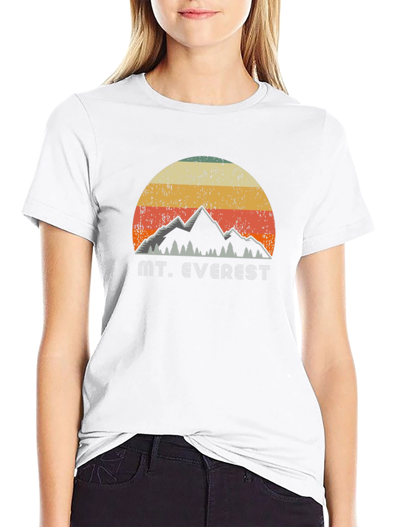 Retro Mt. Everest Graphic T-Shirt