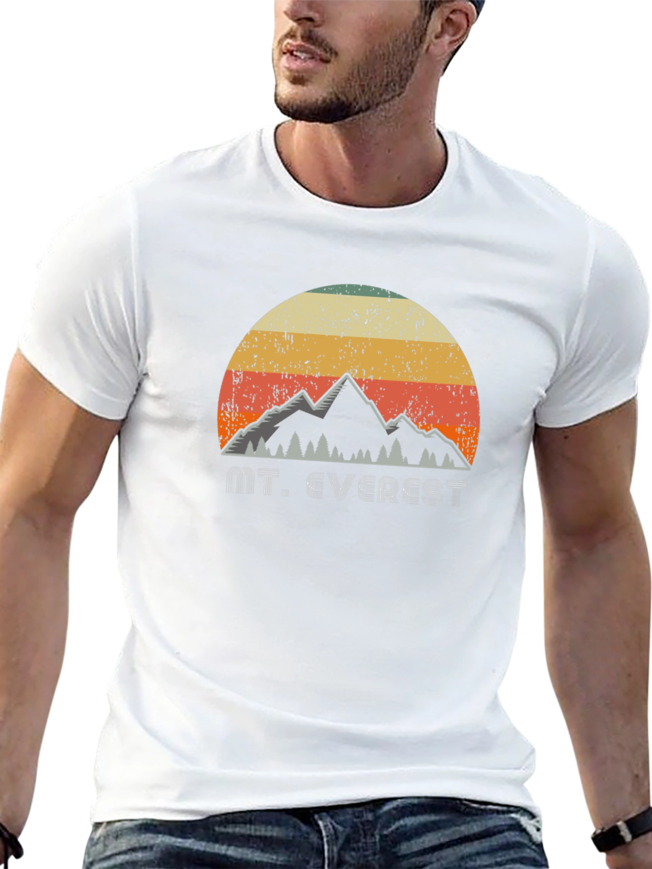Retro Mt. Everest Graphic T-Shirt