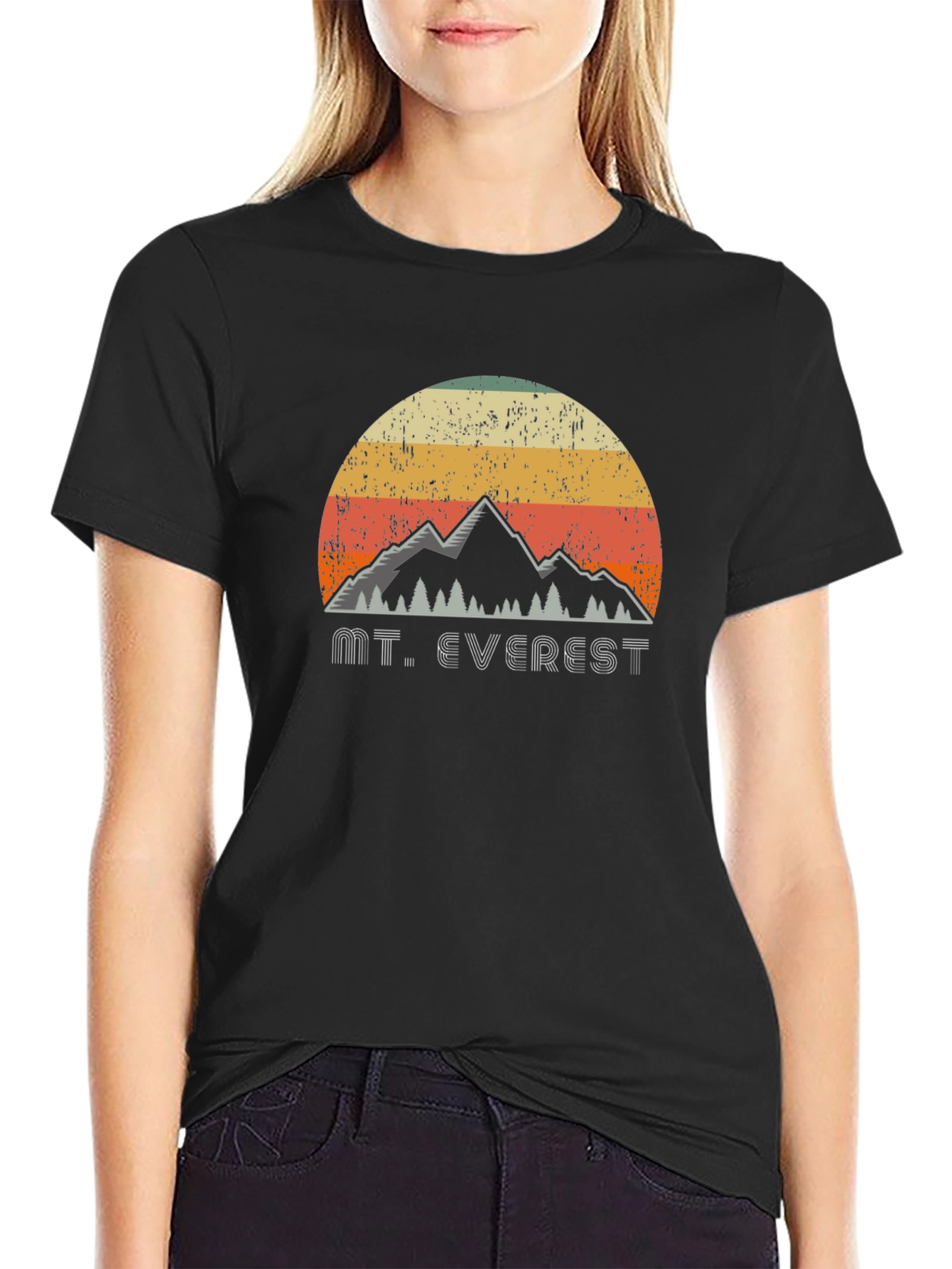 Retro Mt. Everest Graphic T-Shirt