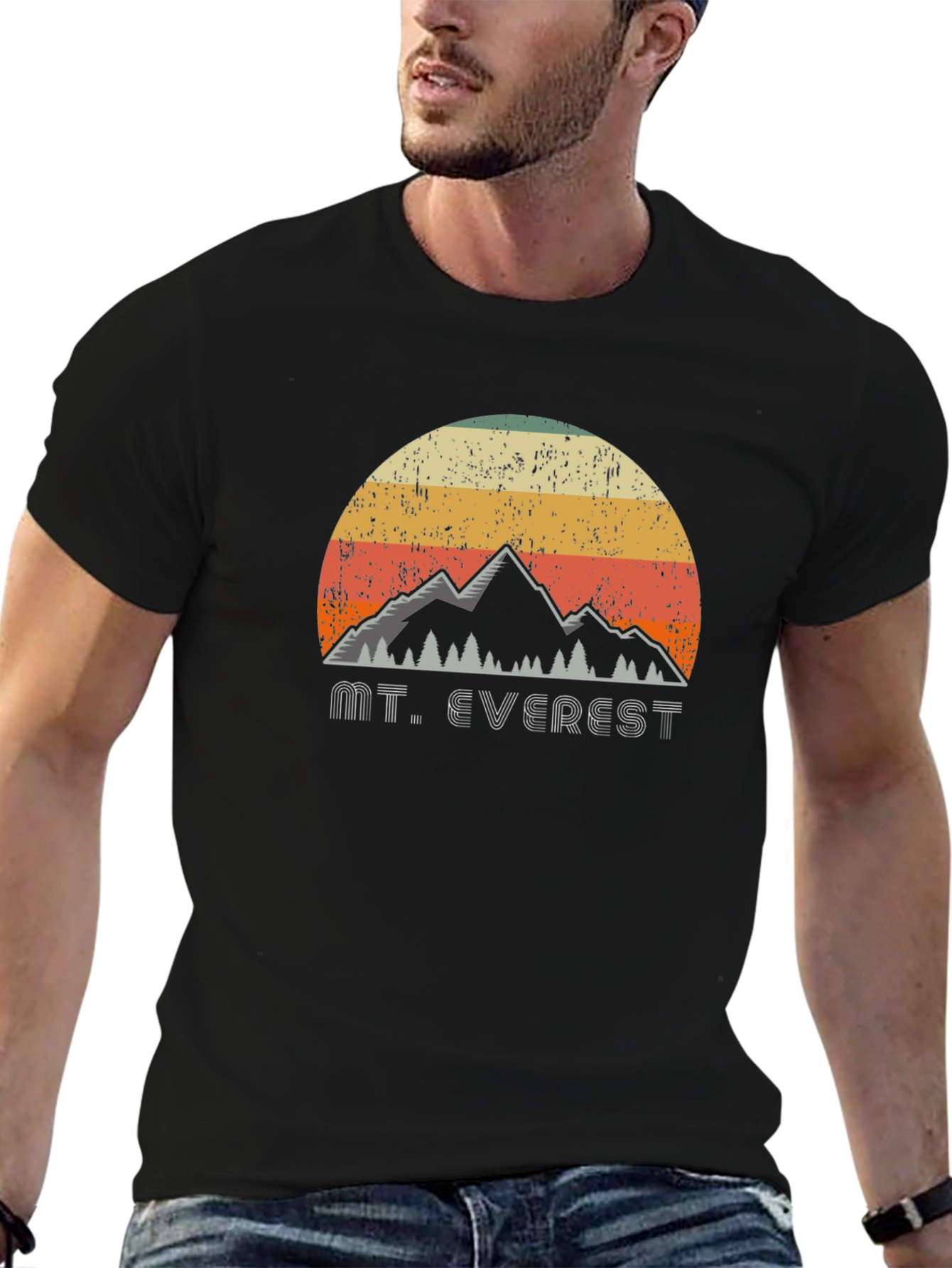 Retro Mt. Everest Graphic T-Shirt