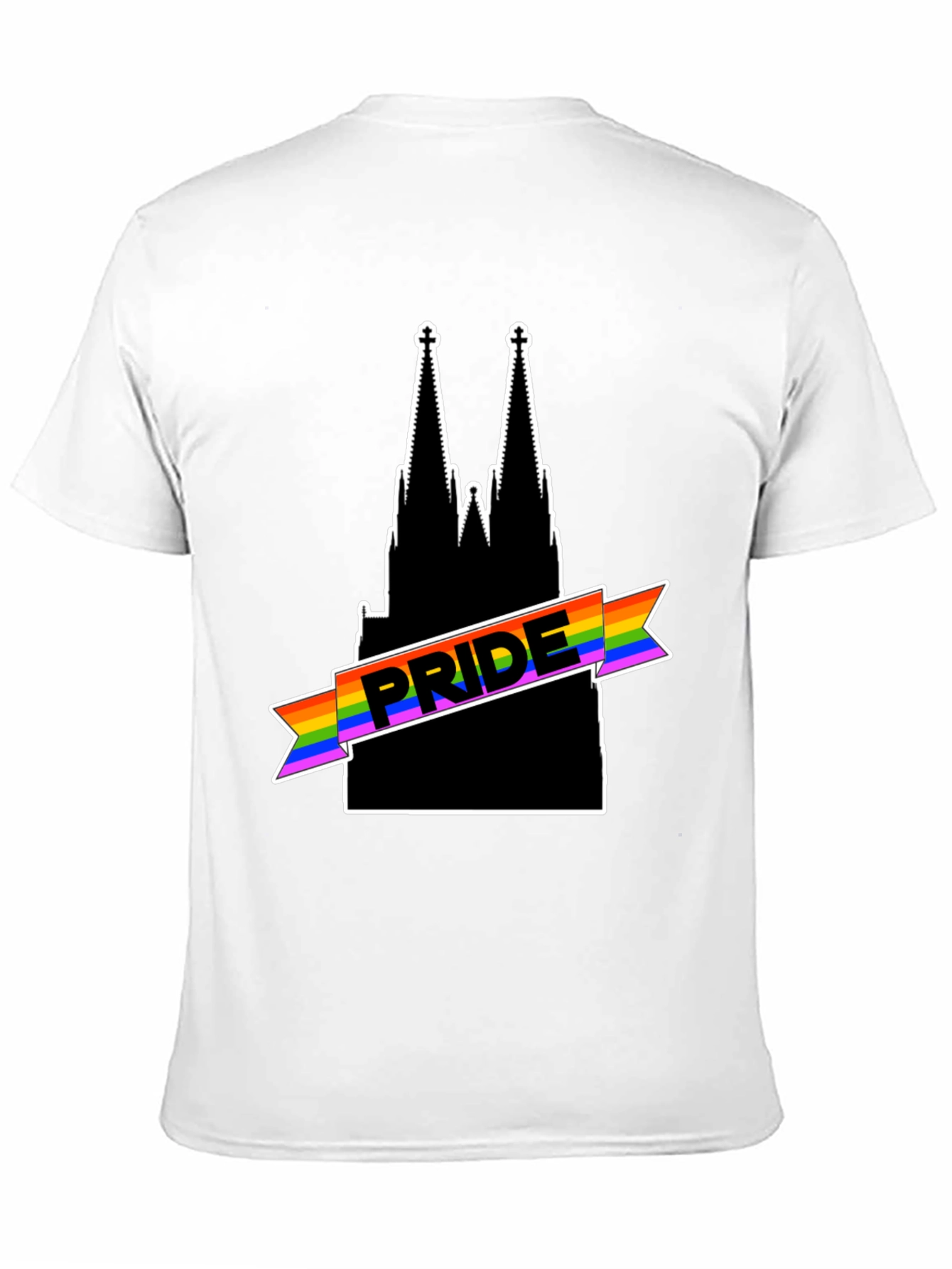 Pride Cologne Cathedral T-Shirt - Black
