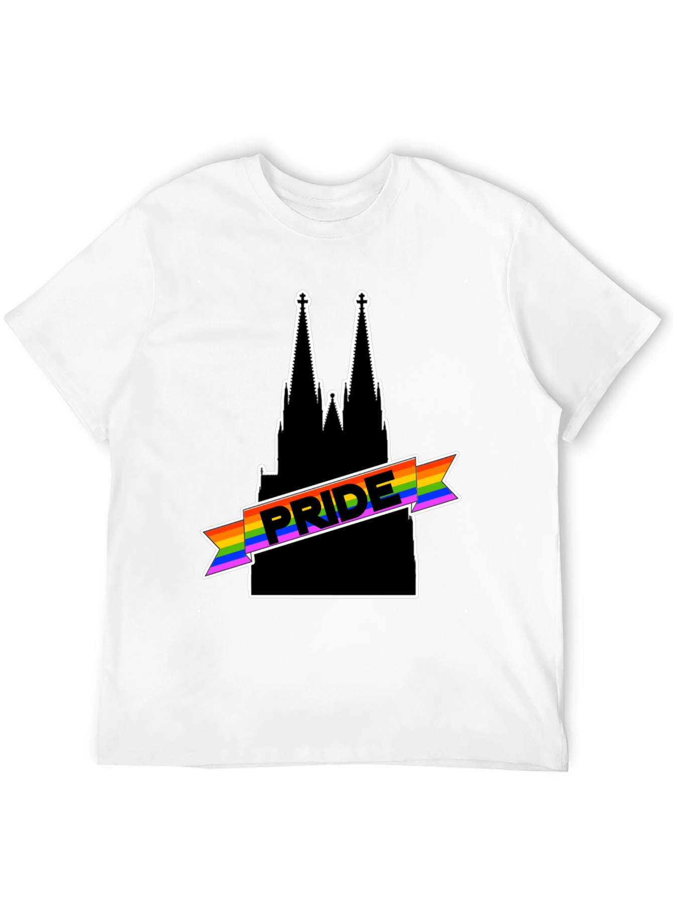 Pride Cologne Cathedral T-Shirt - Black
