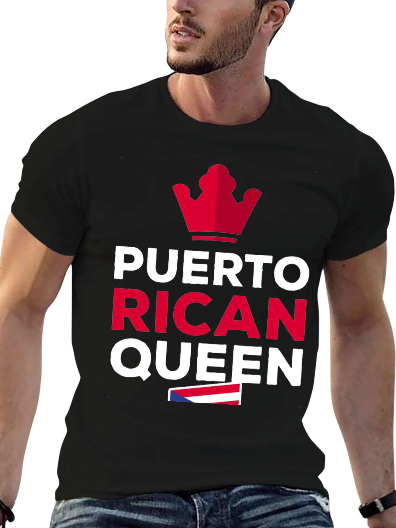 Puerto Rican Queen Graphic T-Shirt