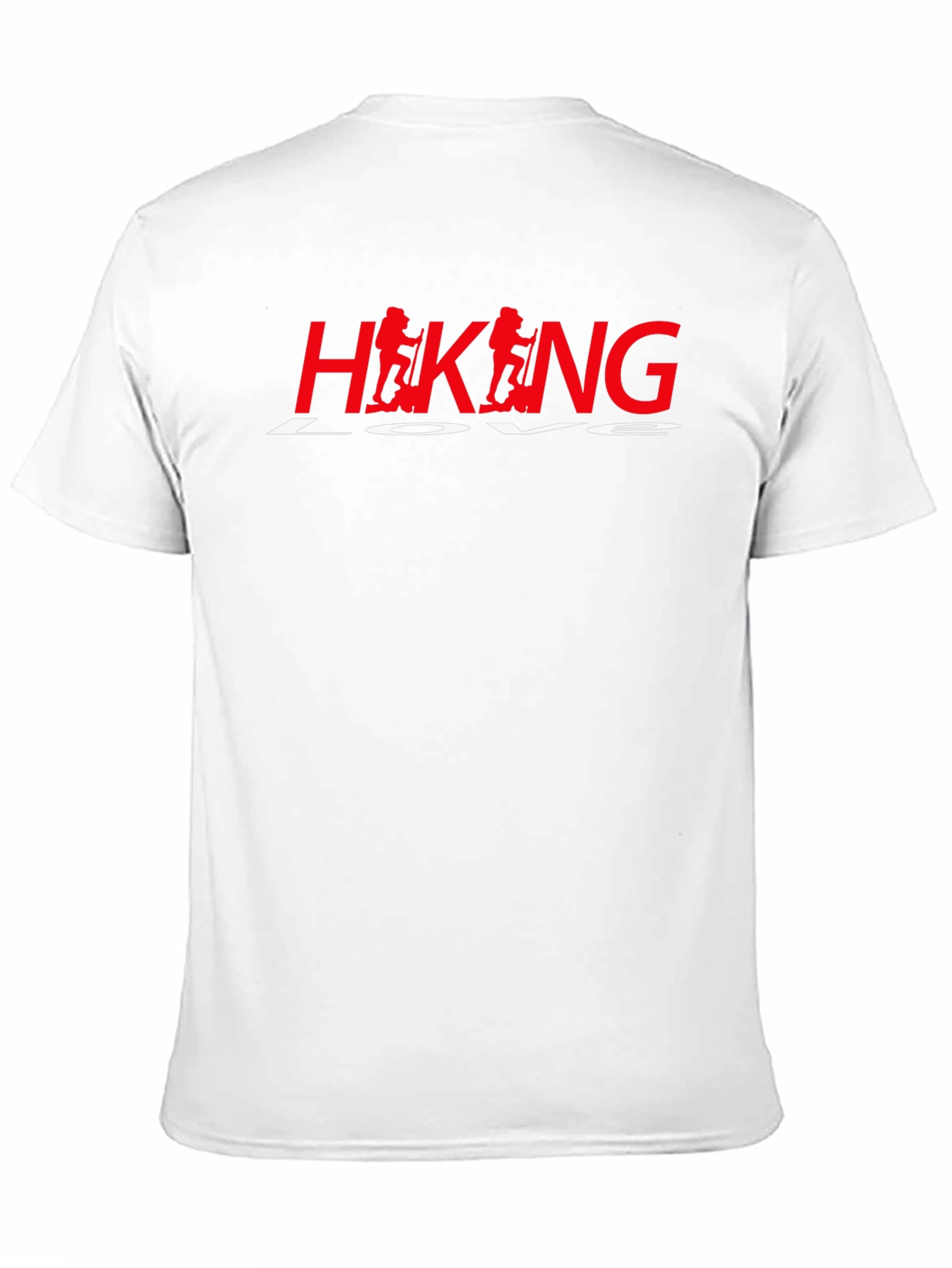 Hiking Love Graphic T-Shirt - Black
