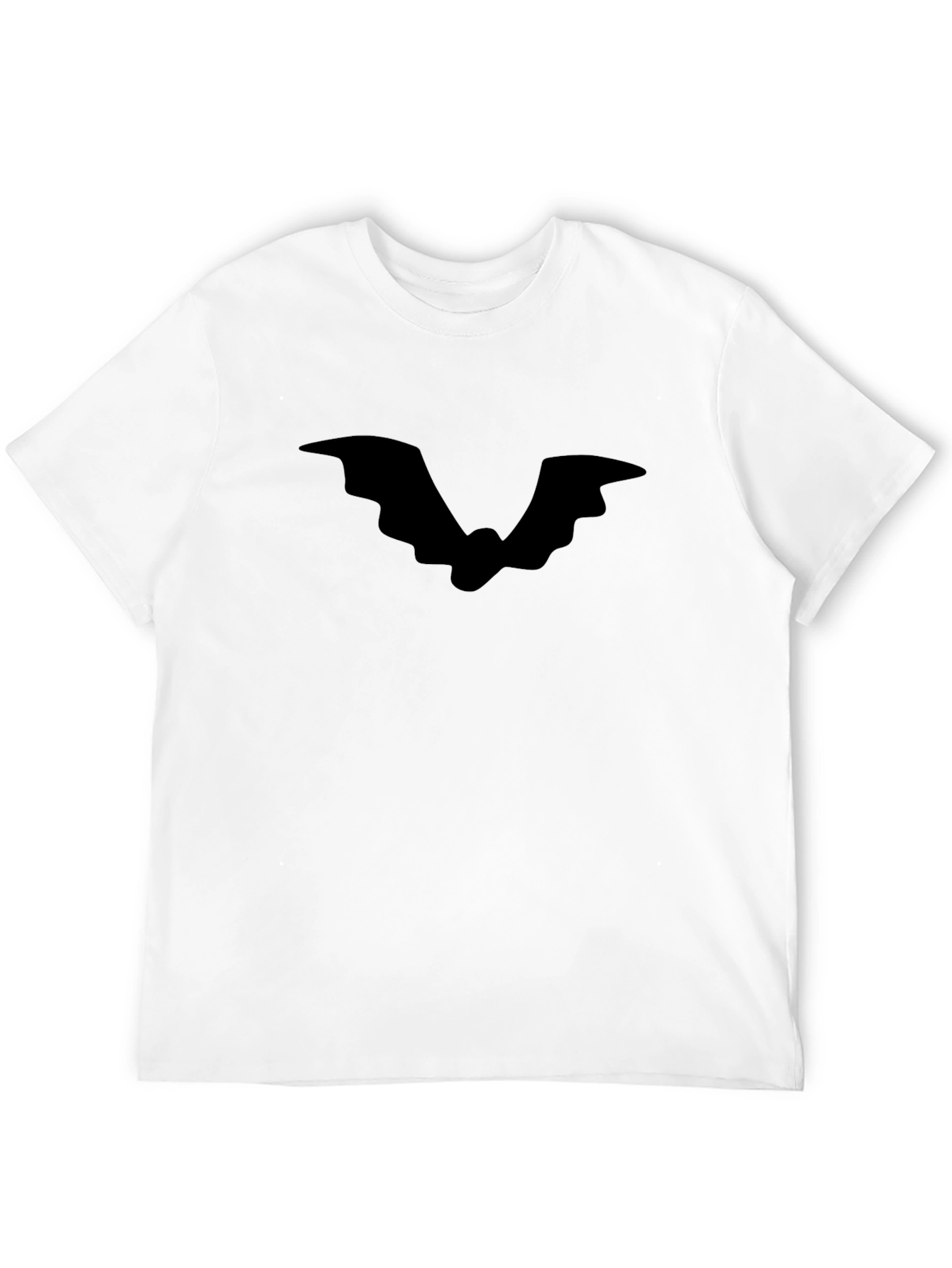Black Bat Graphic Tee - Halloween Style