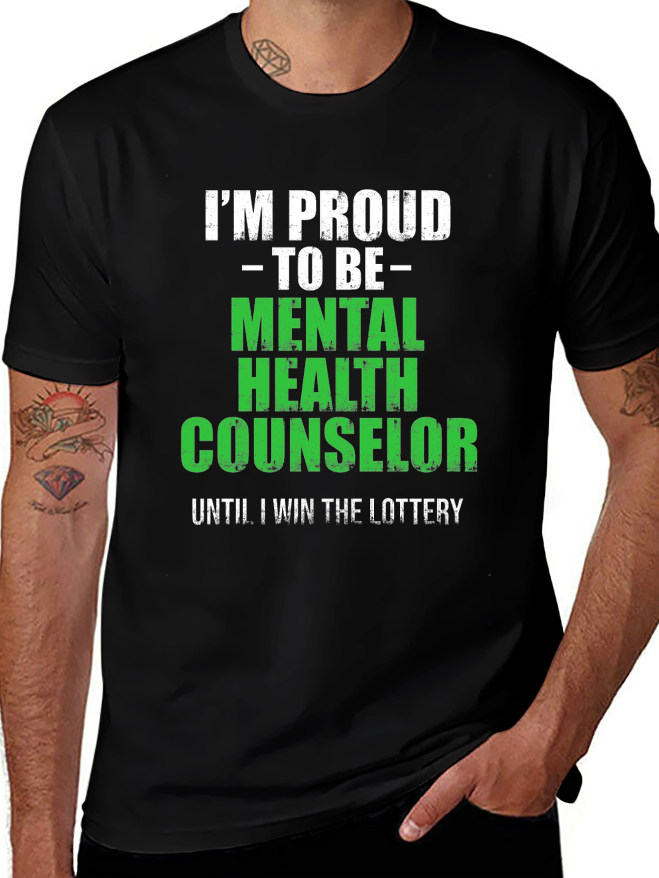 Mental Health Counselor Tee - Win the Lottery!