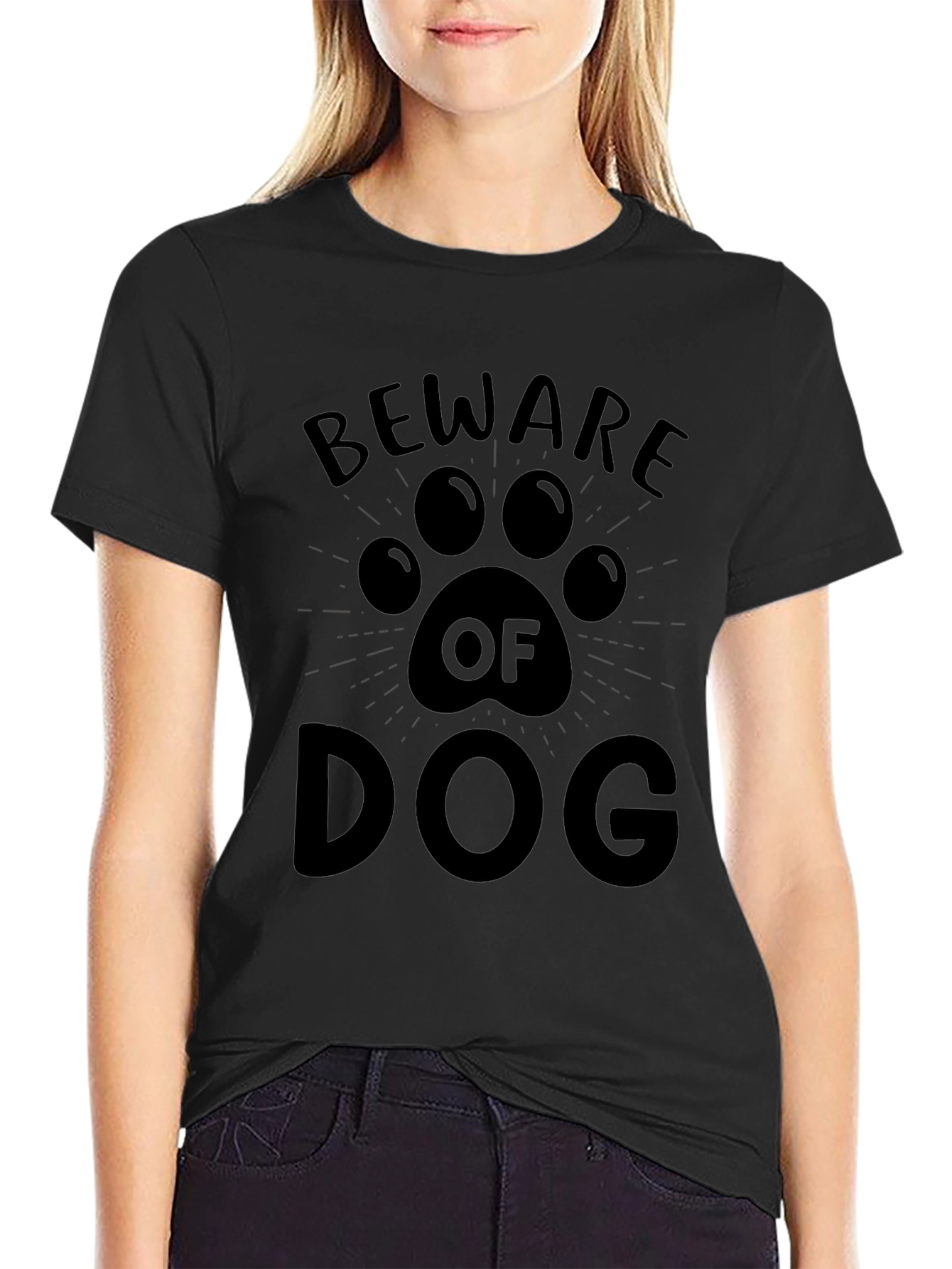 Beware of Dog Graphic Tee
