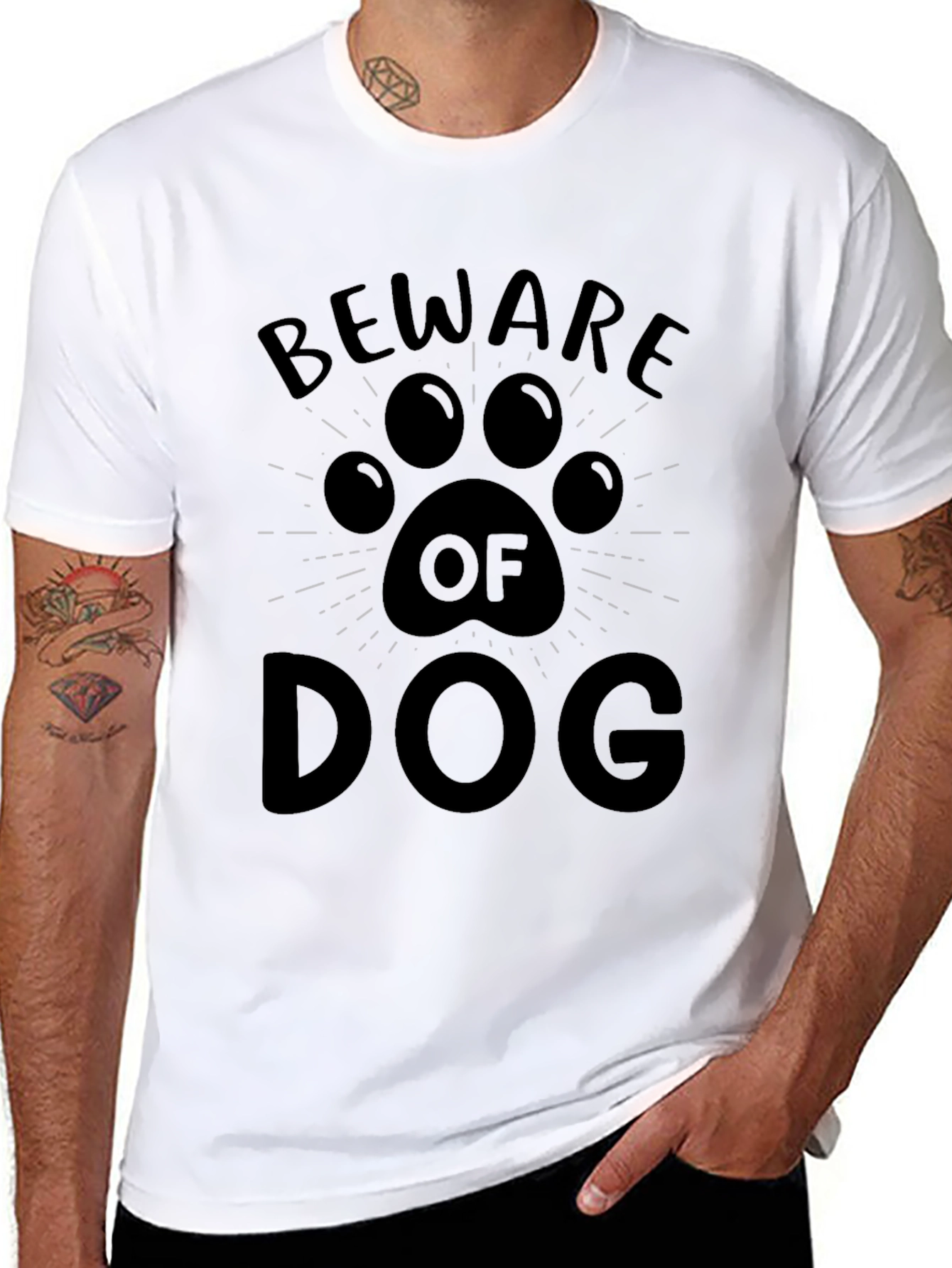 Beware of Dog Graphic Tee