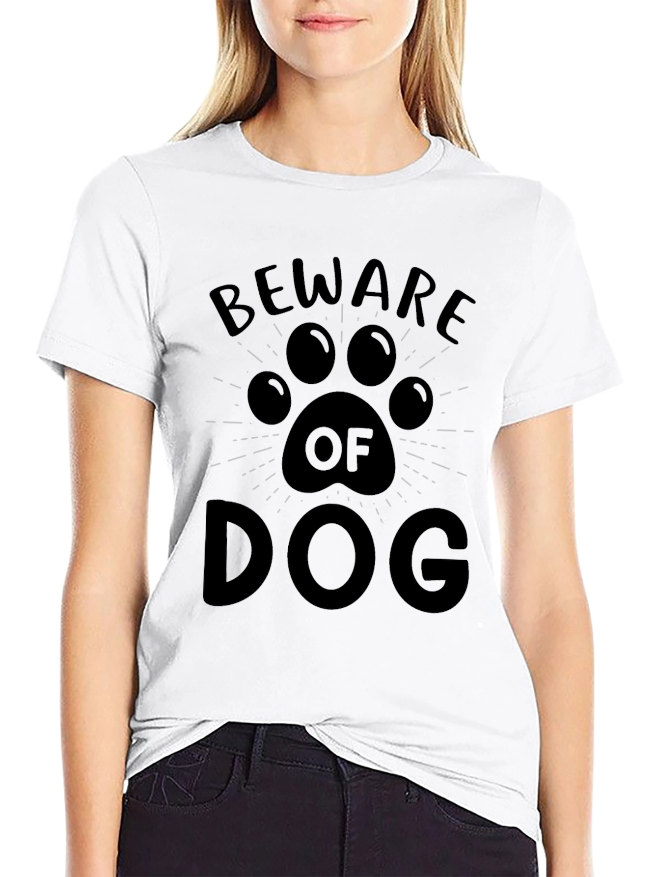 Beware of Dog Graphic Tee
