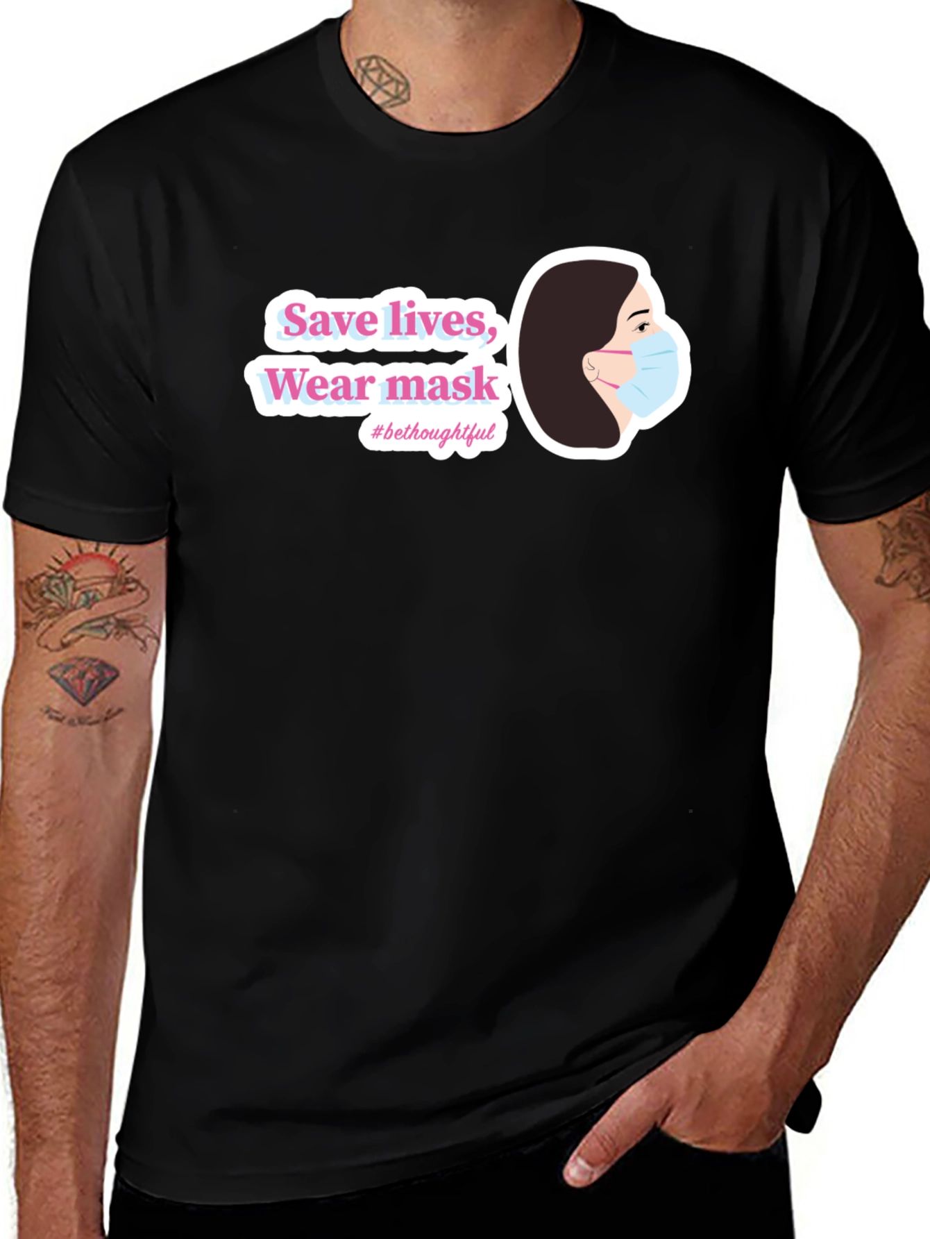 Save Lives Wear a Mask T-Shirt