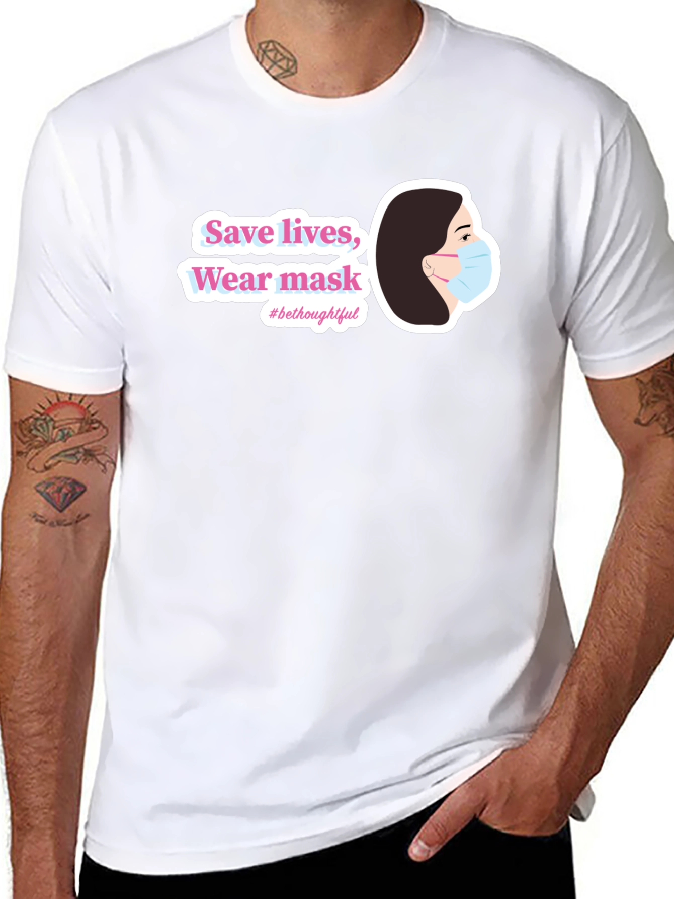 Save Lives Wear a Mask T-Shirt