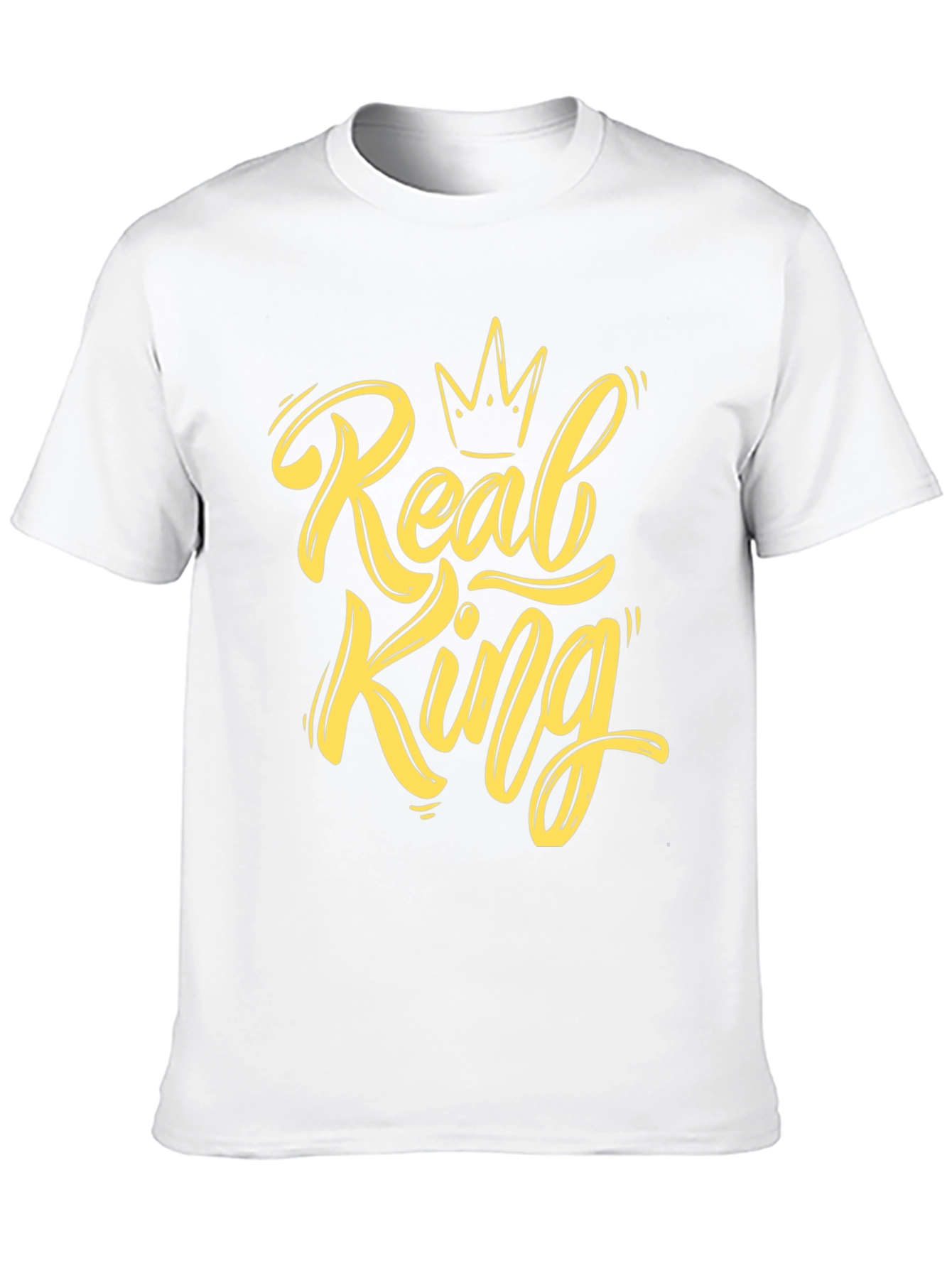Real King Black Tee