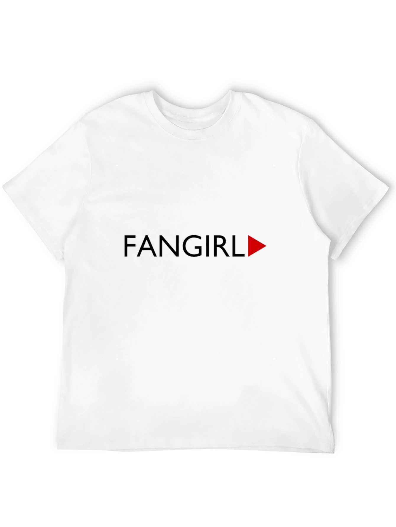 Fangirl Tee - Black T-Shirt with Graphic Print