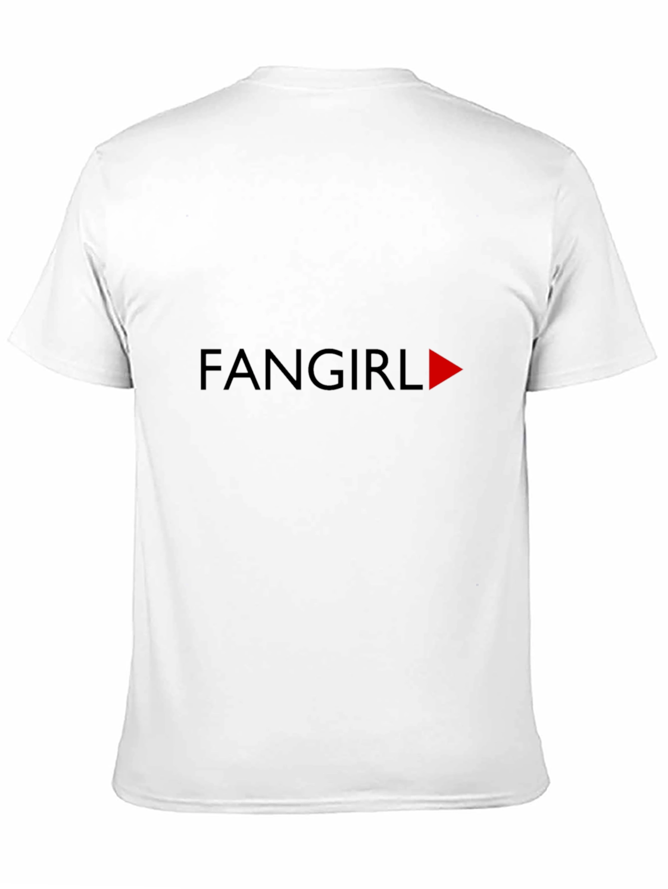 Fangirl Tee - Black T-Shirt with Graphic Print