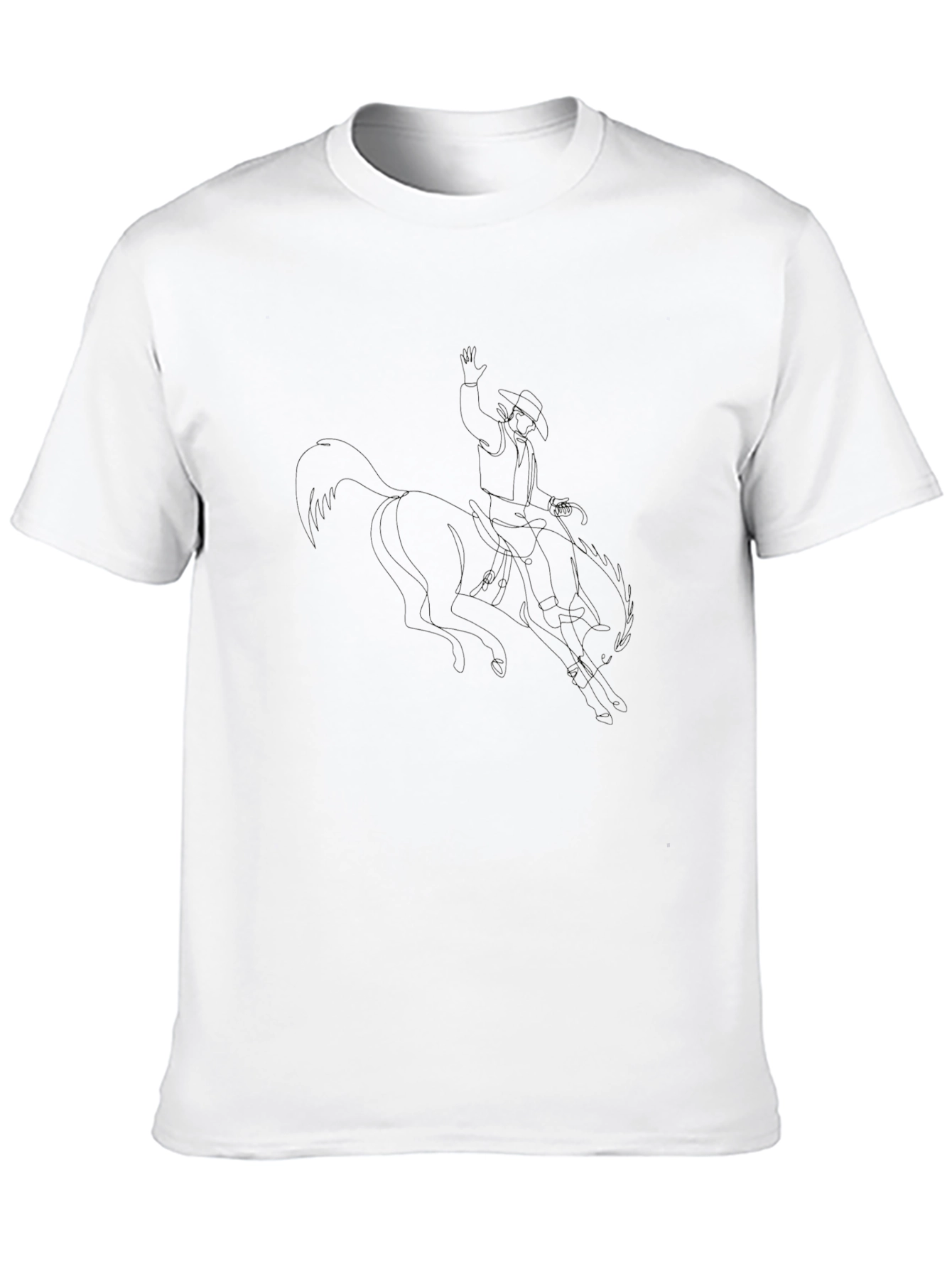 Mens Black Casual Short Sleeve T-Shirt