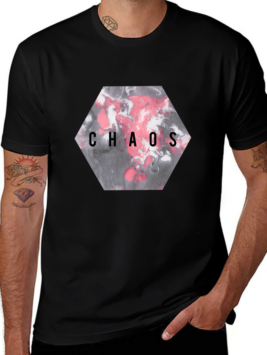 Chaos Graphic T-Shirt - Black